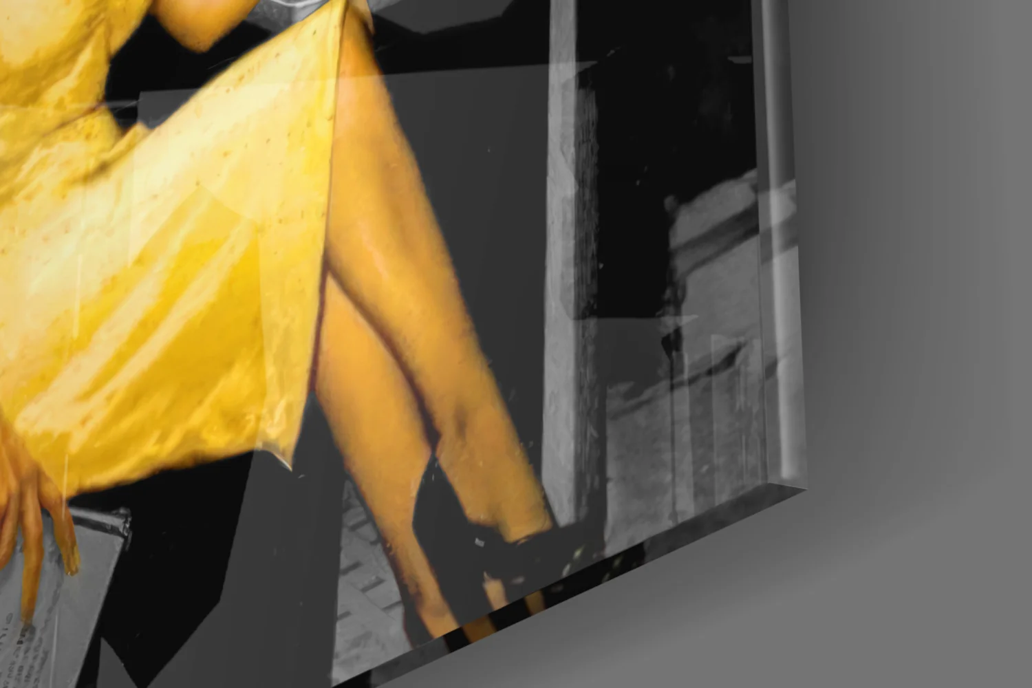 Retro Icons at the Cafe Glass Wall Art - Image 7