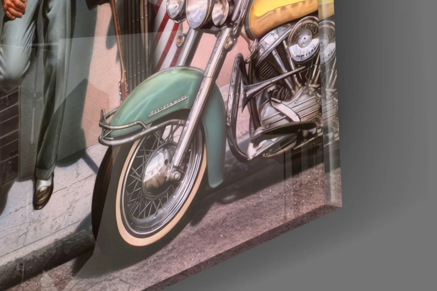 Retro Icons at the Corner Store Glass Wall Art - Image 7
