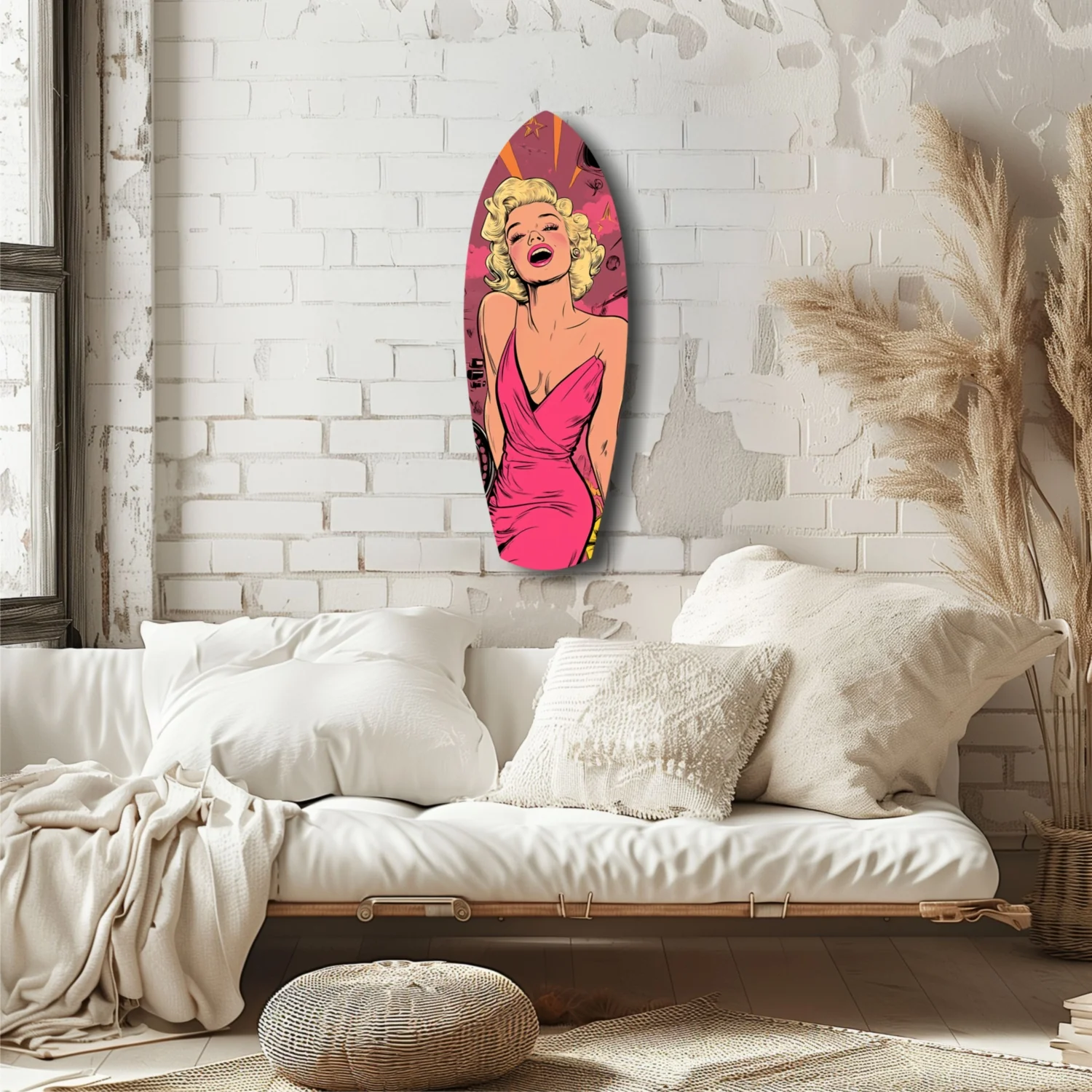 Hollywood Starlet V2 Glass Wall Art - Image 6