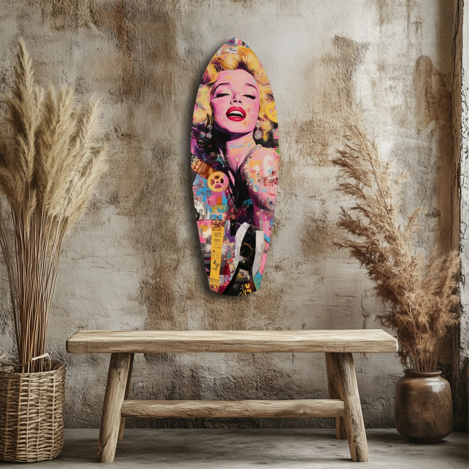 Hollywood Starlet V3 Glass Wall Art - Image 3