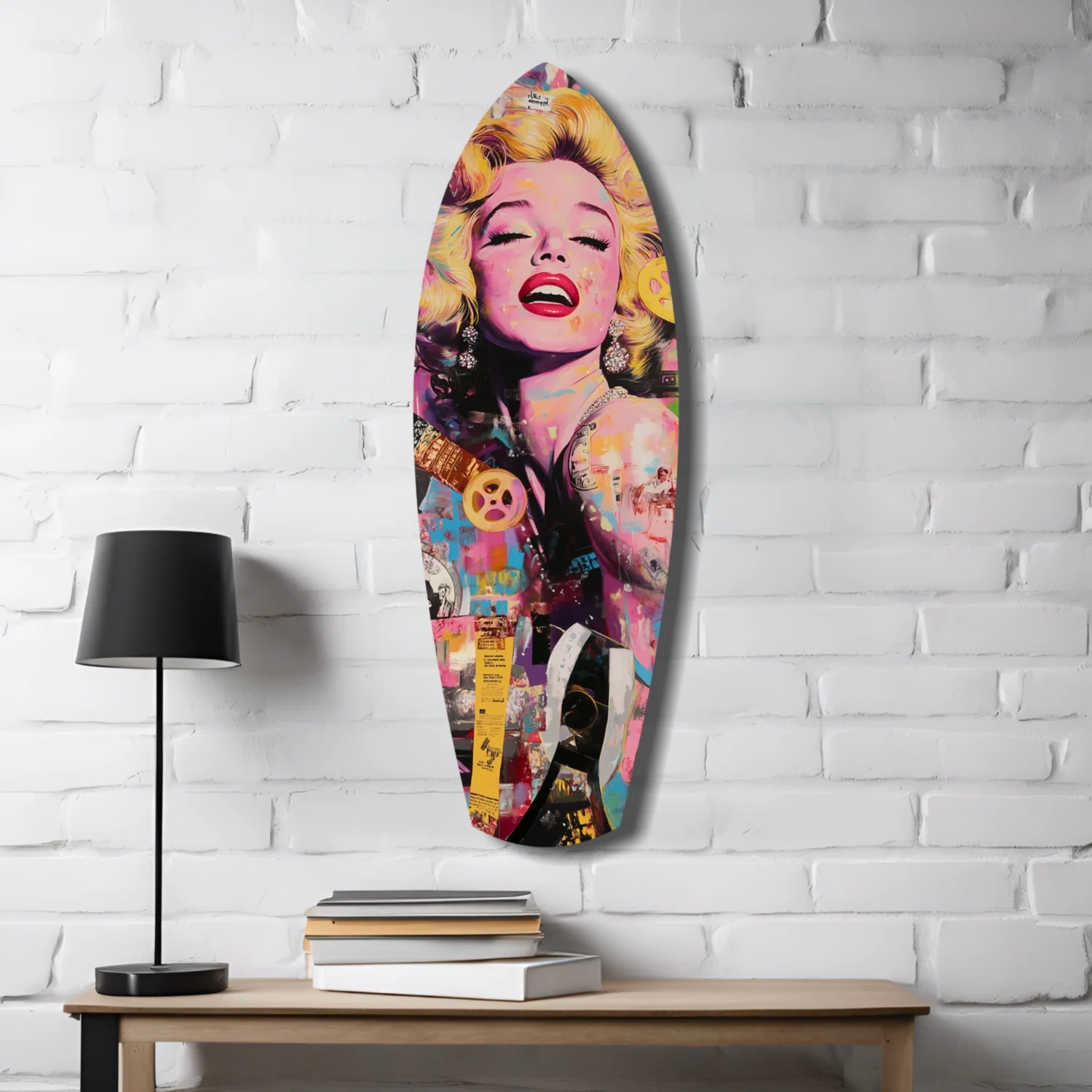 Hollywood Starlet V3 Glass Wall Art - Image 4
