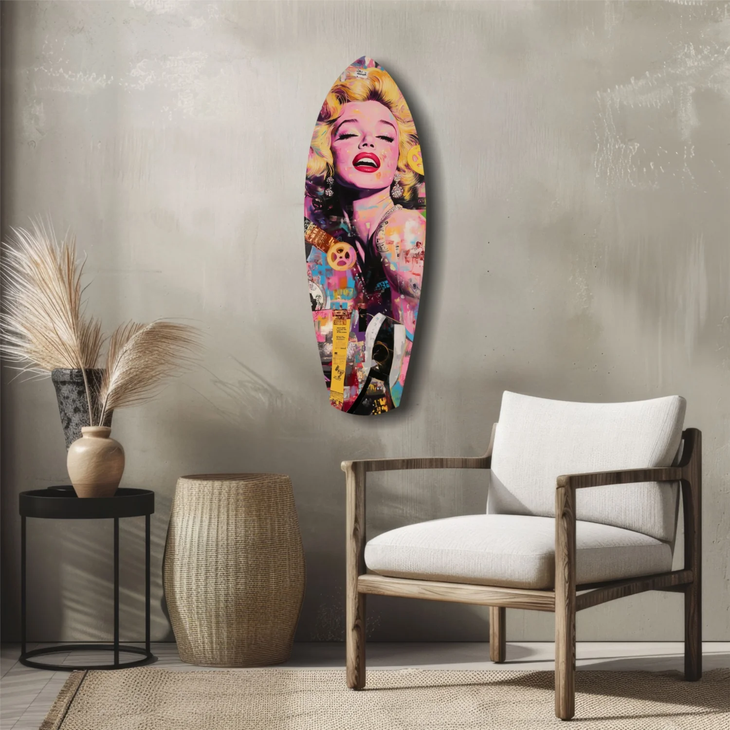 Hollywood Starlet V3 Glass Wall Art - Image 5