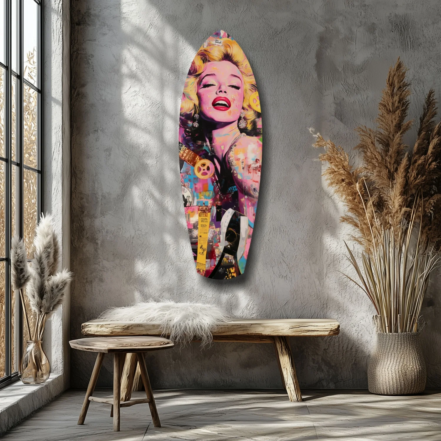 Hollywood Starlet V3 Glass Wall Art - Image 7
