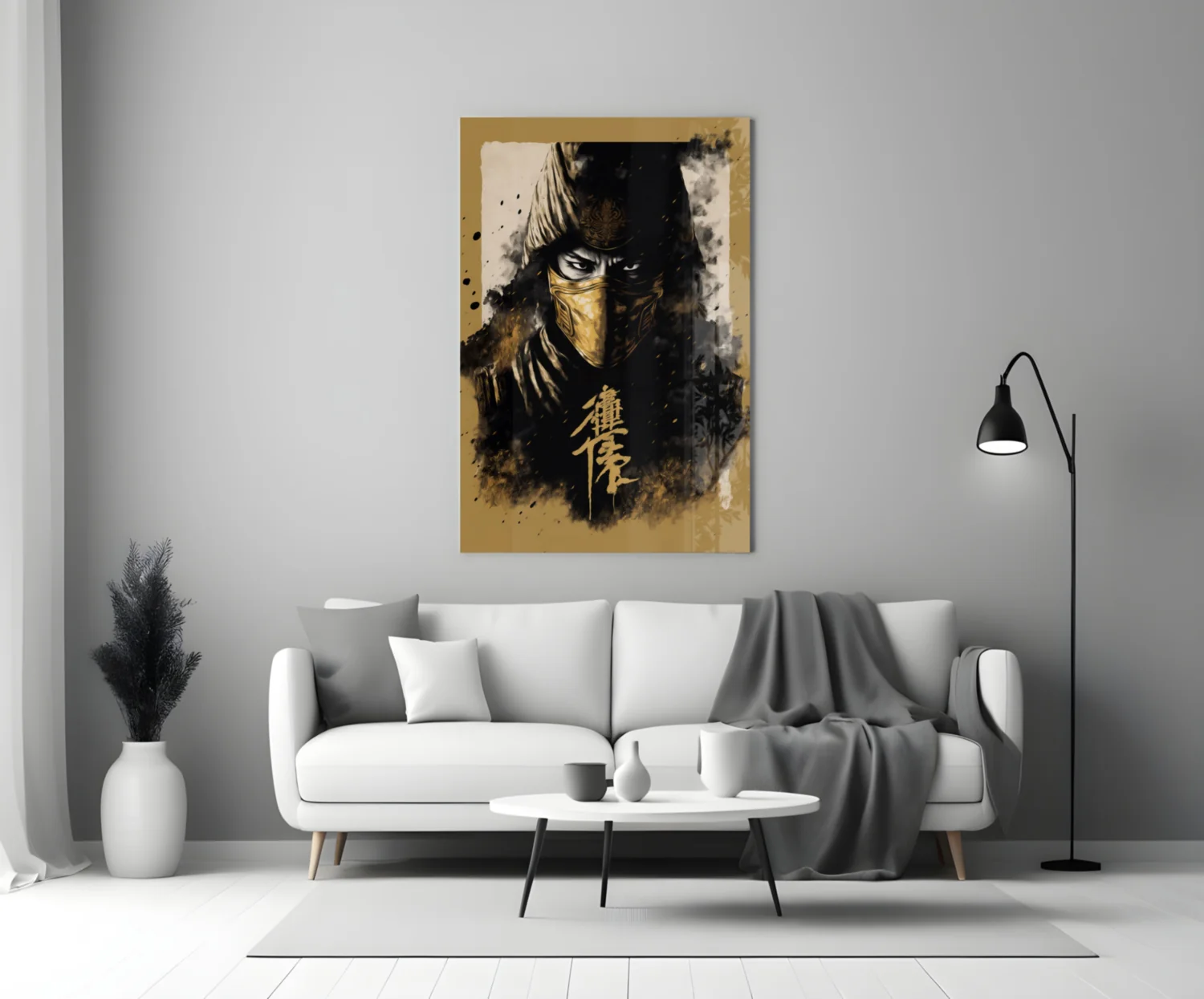 Master Fighter Glass Wall Art || Designer Collection - Image 4