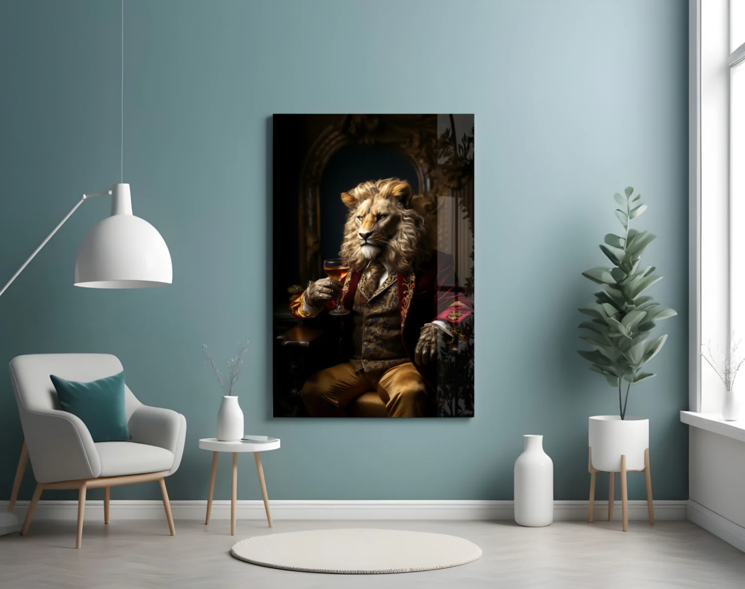 Medieval Elegance Glass Wall Art Bundle - Image 9