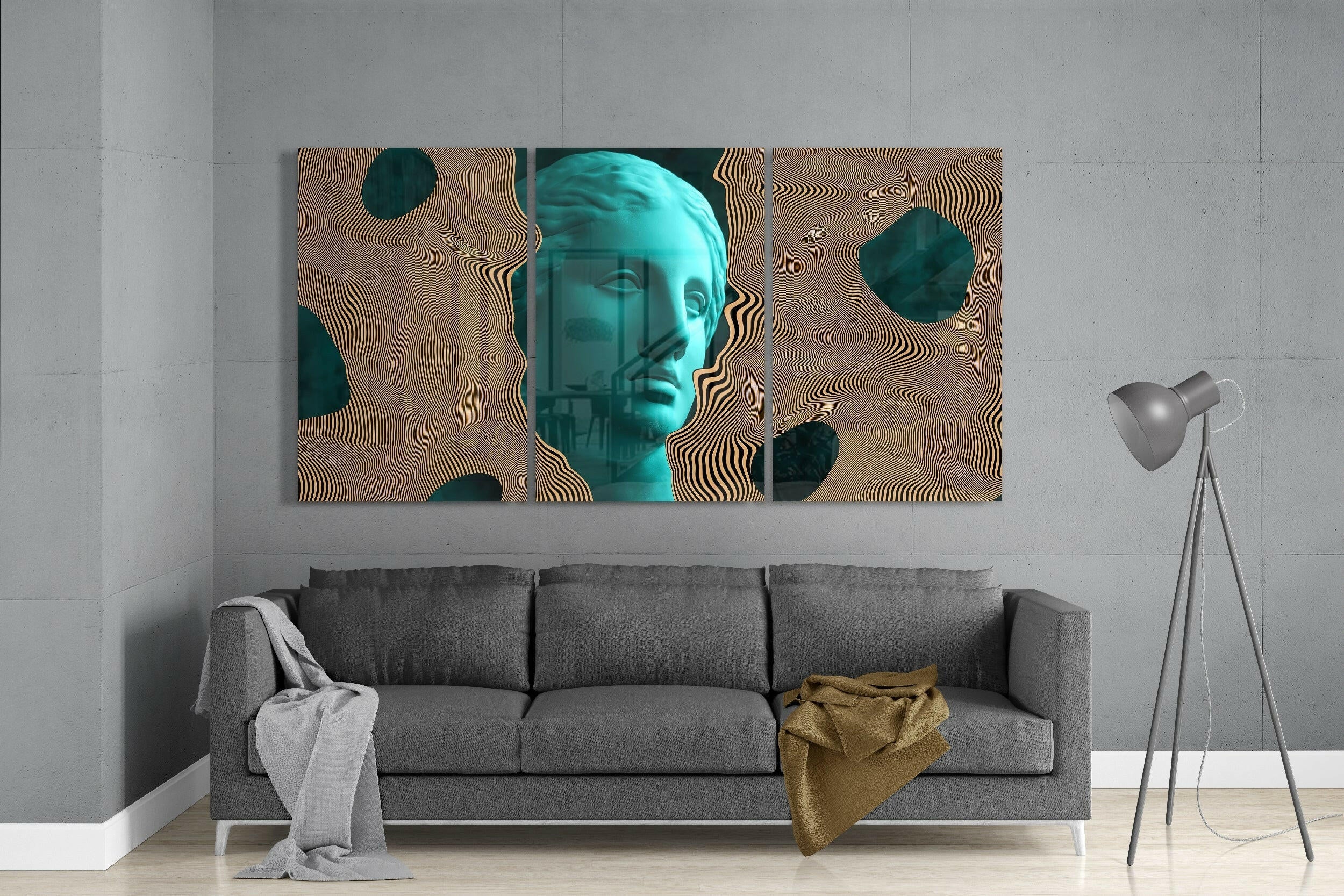 Statue Glass Art - Image 3