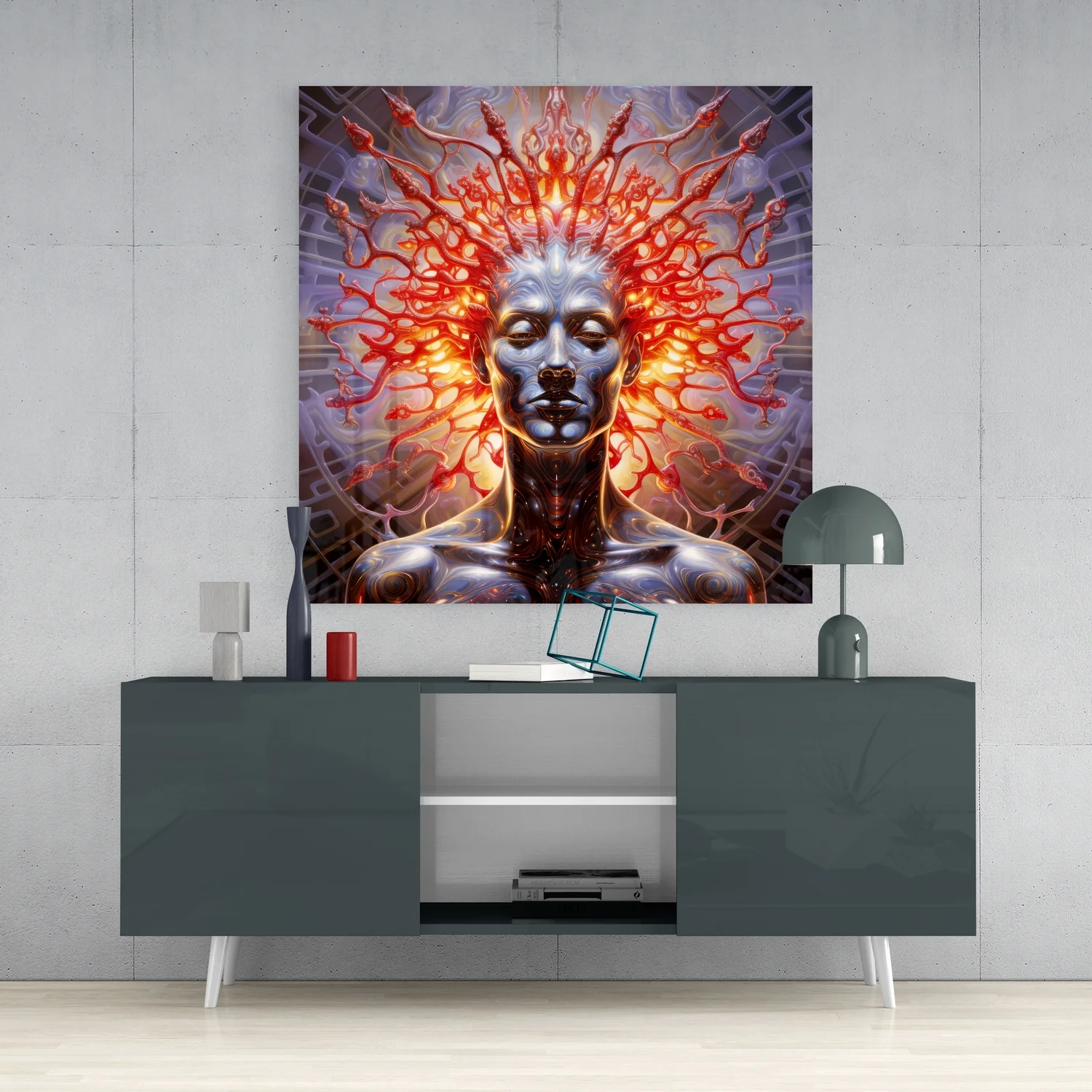 Mind Glass Wall Art|| Designer's Collection - Image 4