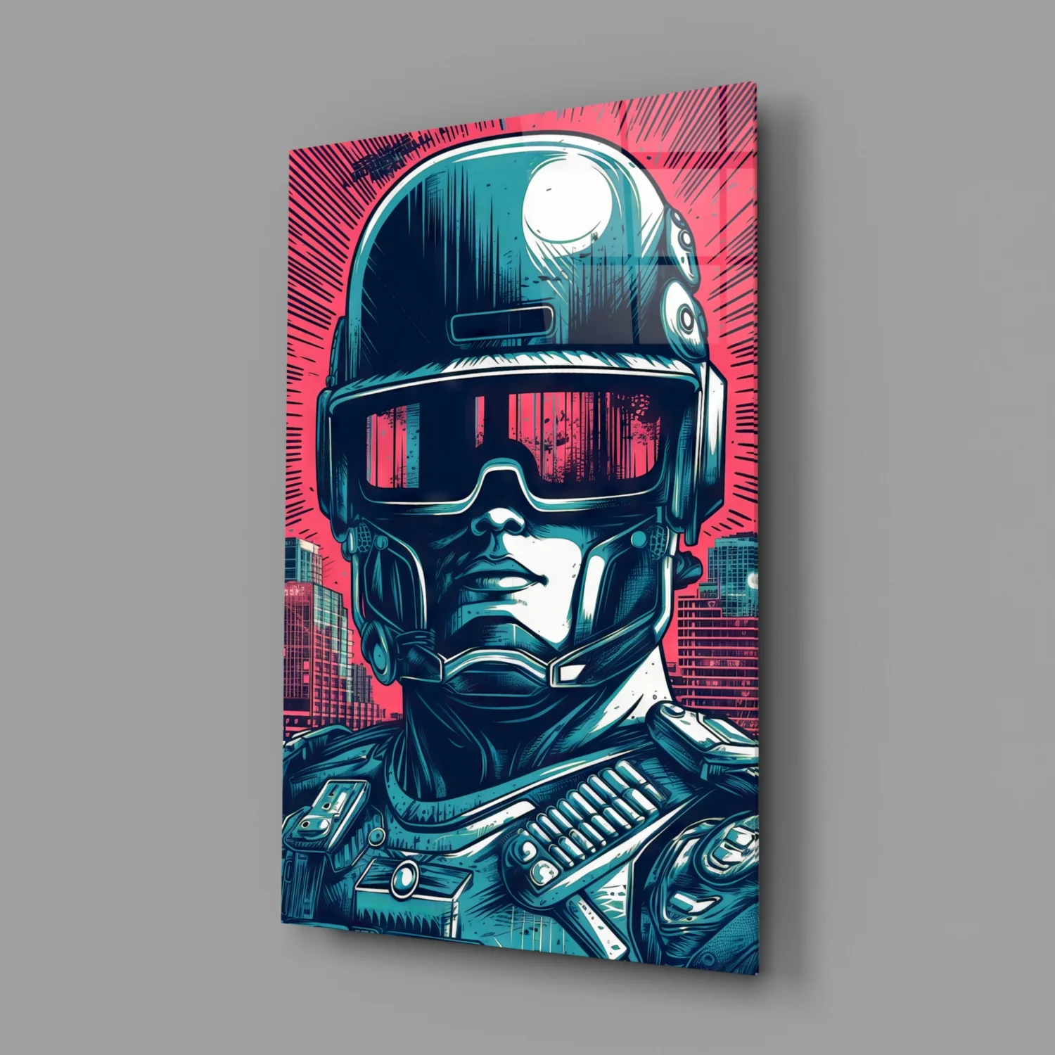 Mission Glass Wall Art || Designer Collection - Image 2