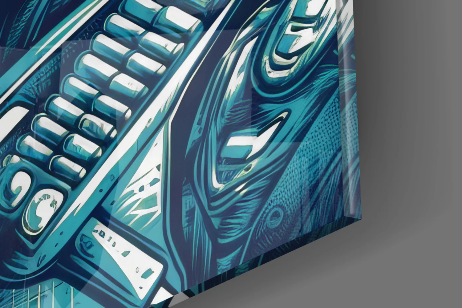 Mission Glass Wall Art || Designer Collection - Image 7