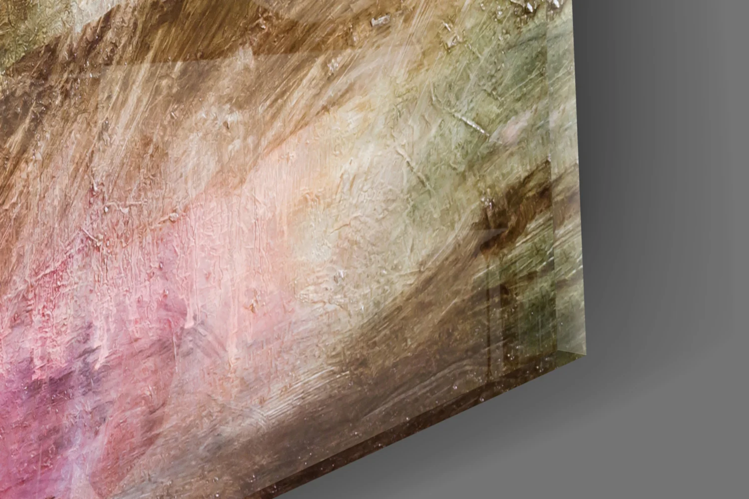Misty Turquoise Cove Glass Wall Art - Image 7