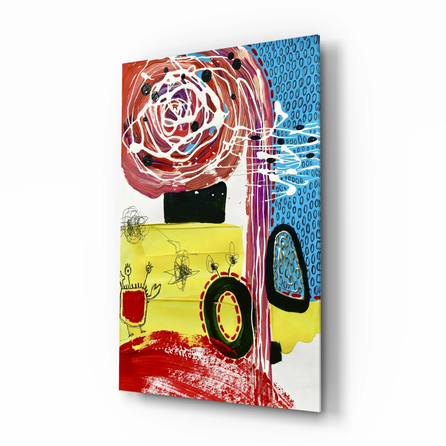 Mix Glass Wall Art || Designer Collection