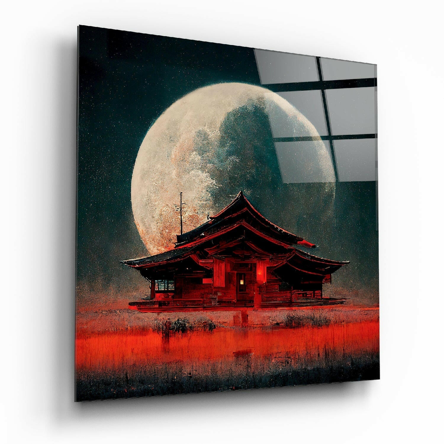 Monkeys' Home Glass Wall Art || Designer Collection - Image 2