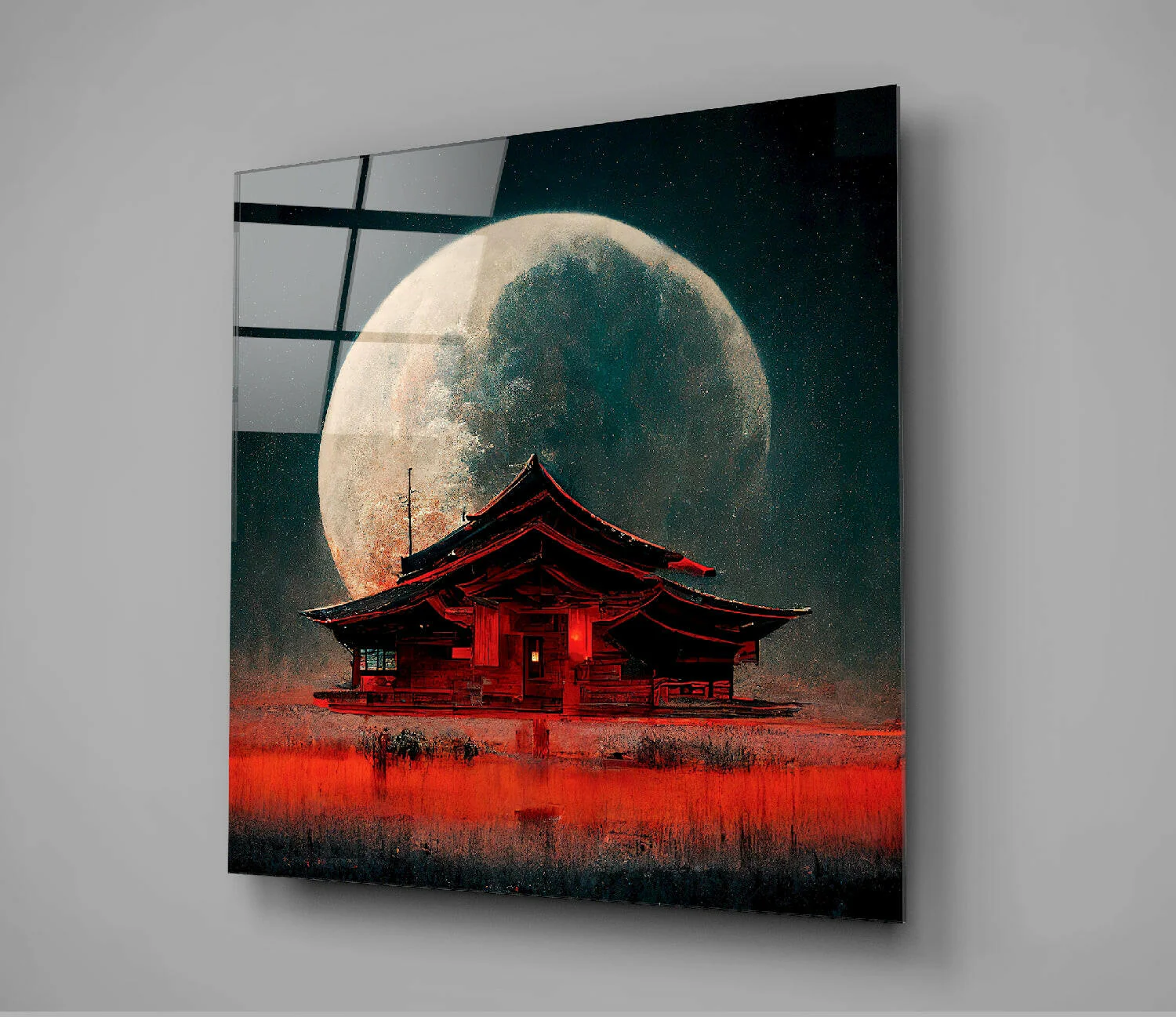 Monkeys' Home Glass Wall Art || Designer Collection - Image 3