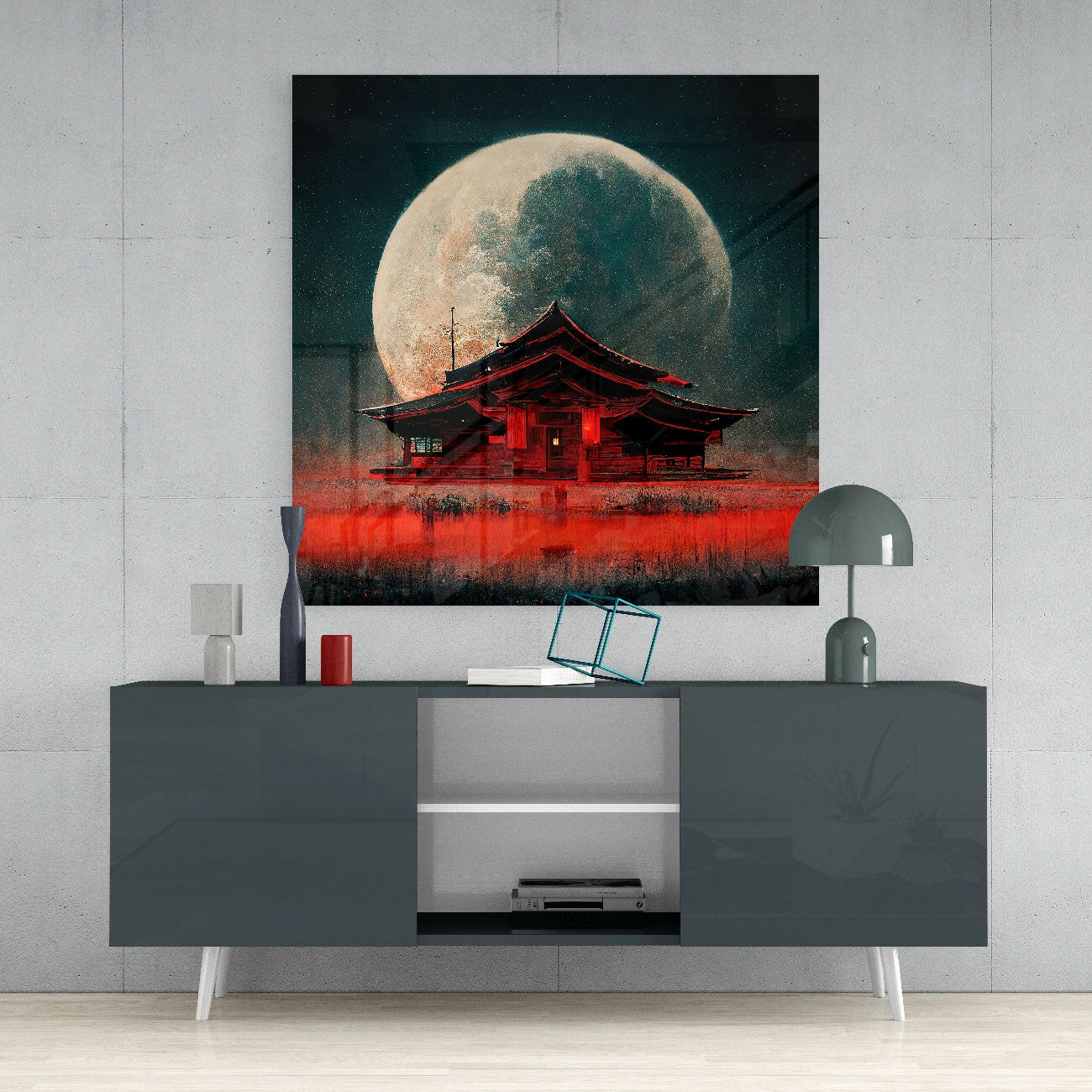 Monkeys' Home Glass Wall Art || Designer Collection - Image 5