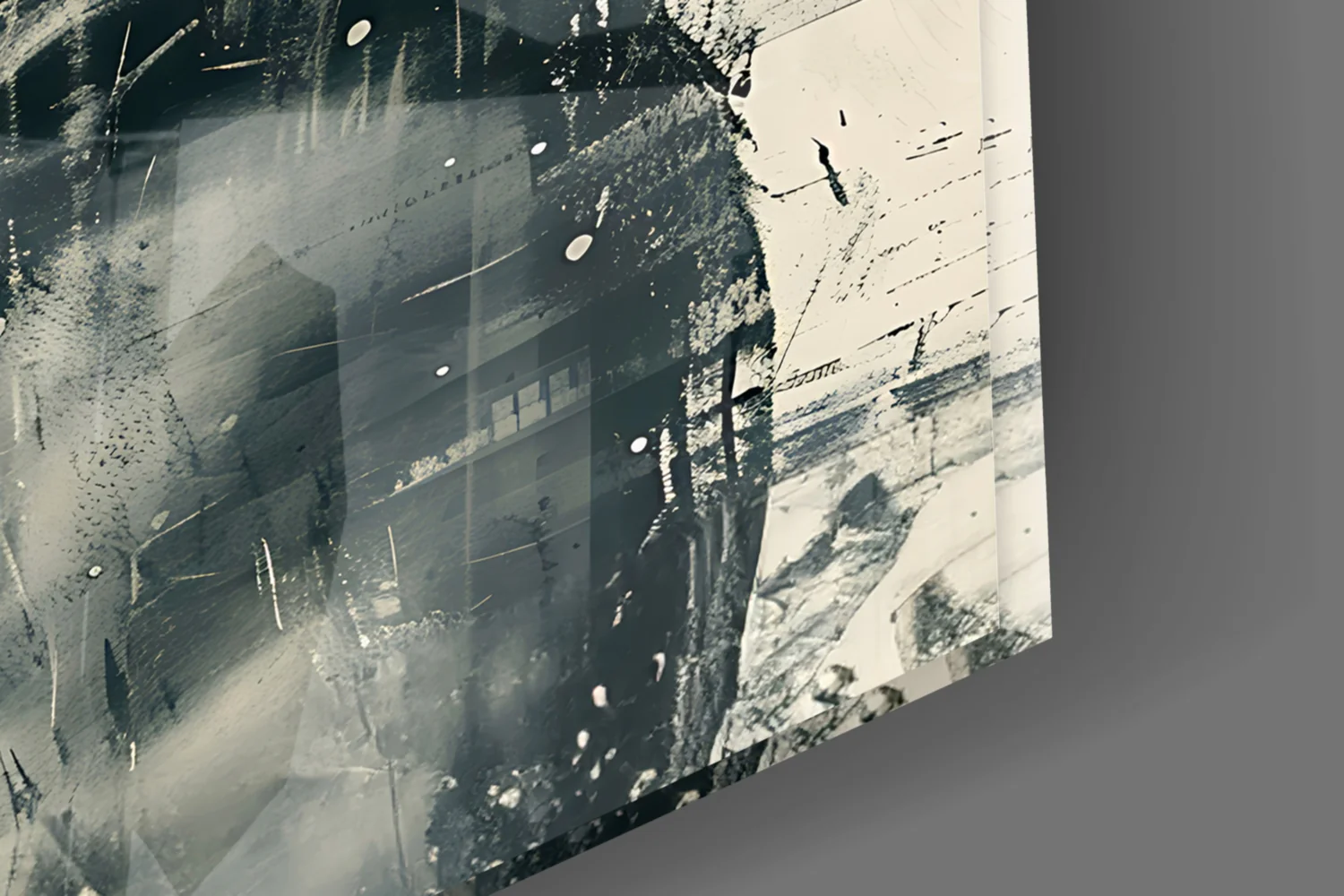 Monochrome Ink Spartan Helmet Glass Wall Art - Image 8