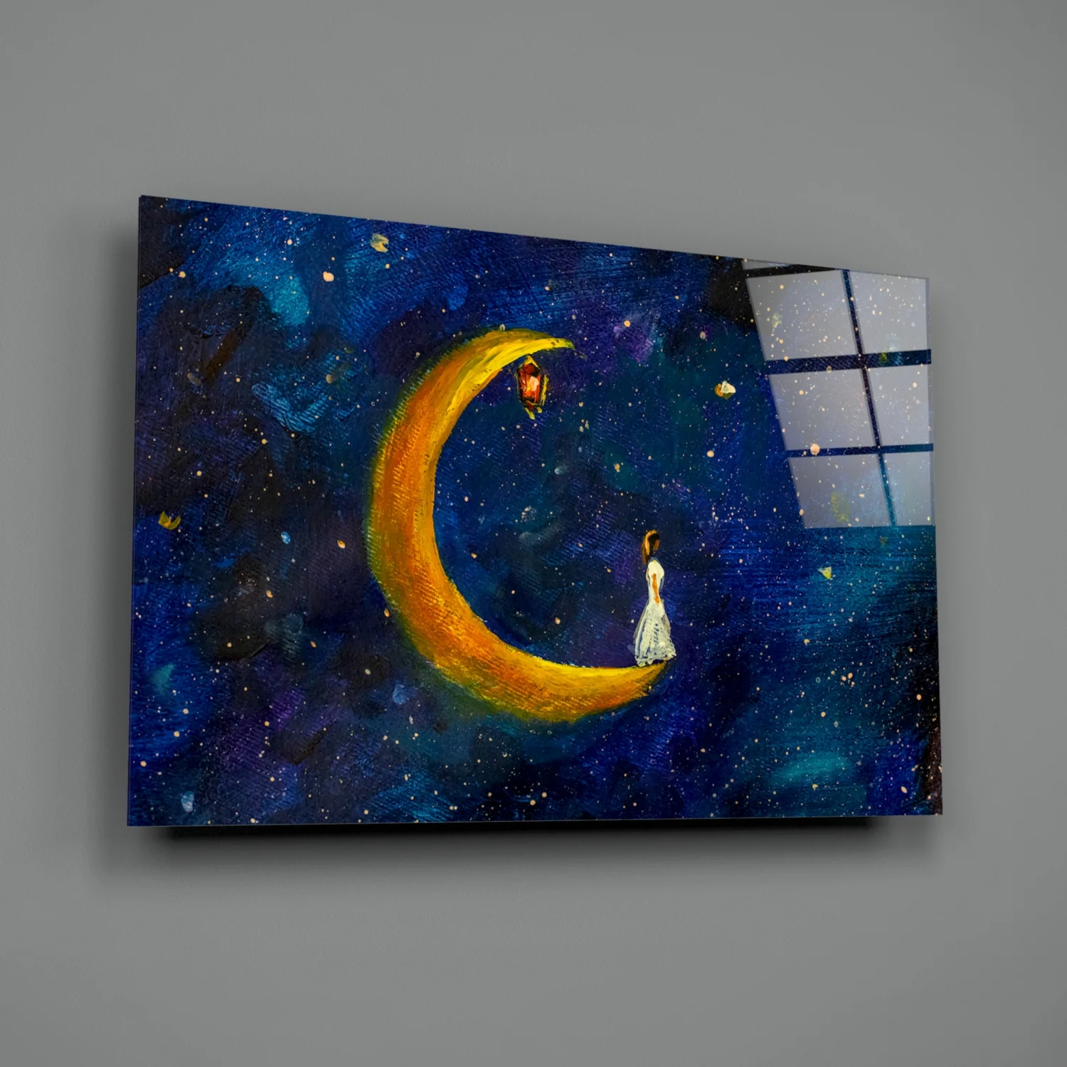 Moon House Glass Wall Art - Image 2