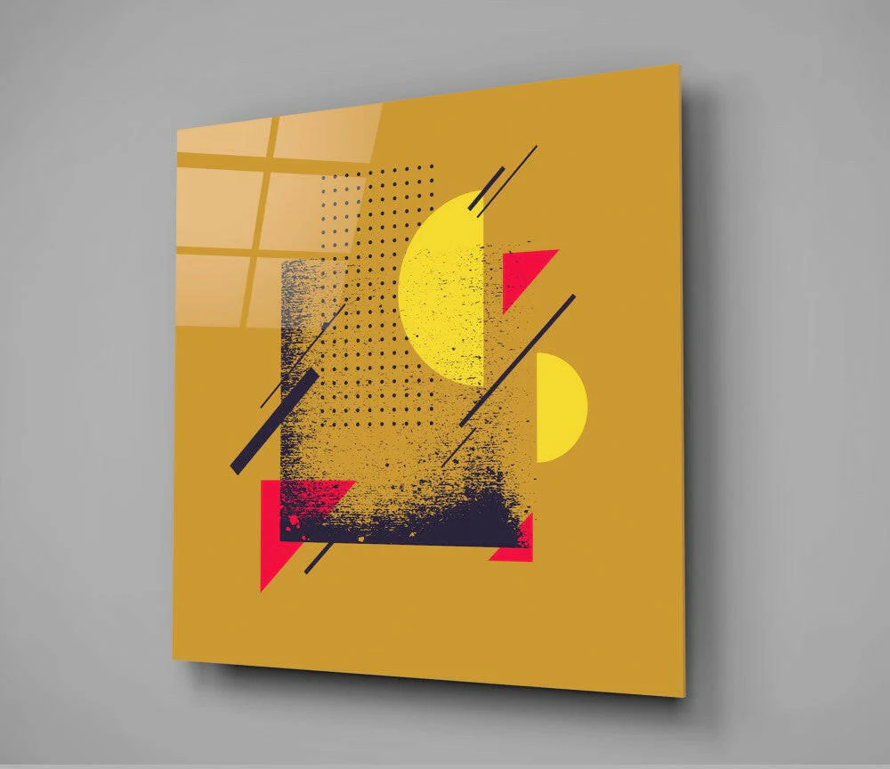 Moon Section Glass Wall Art - Image 2