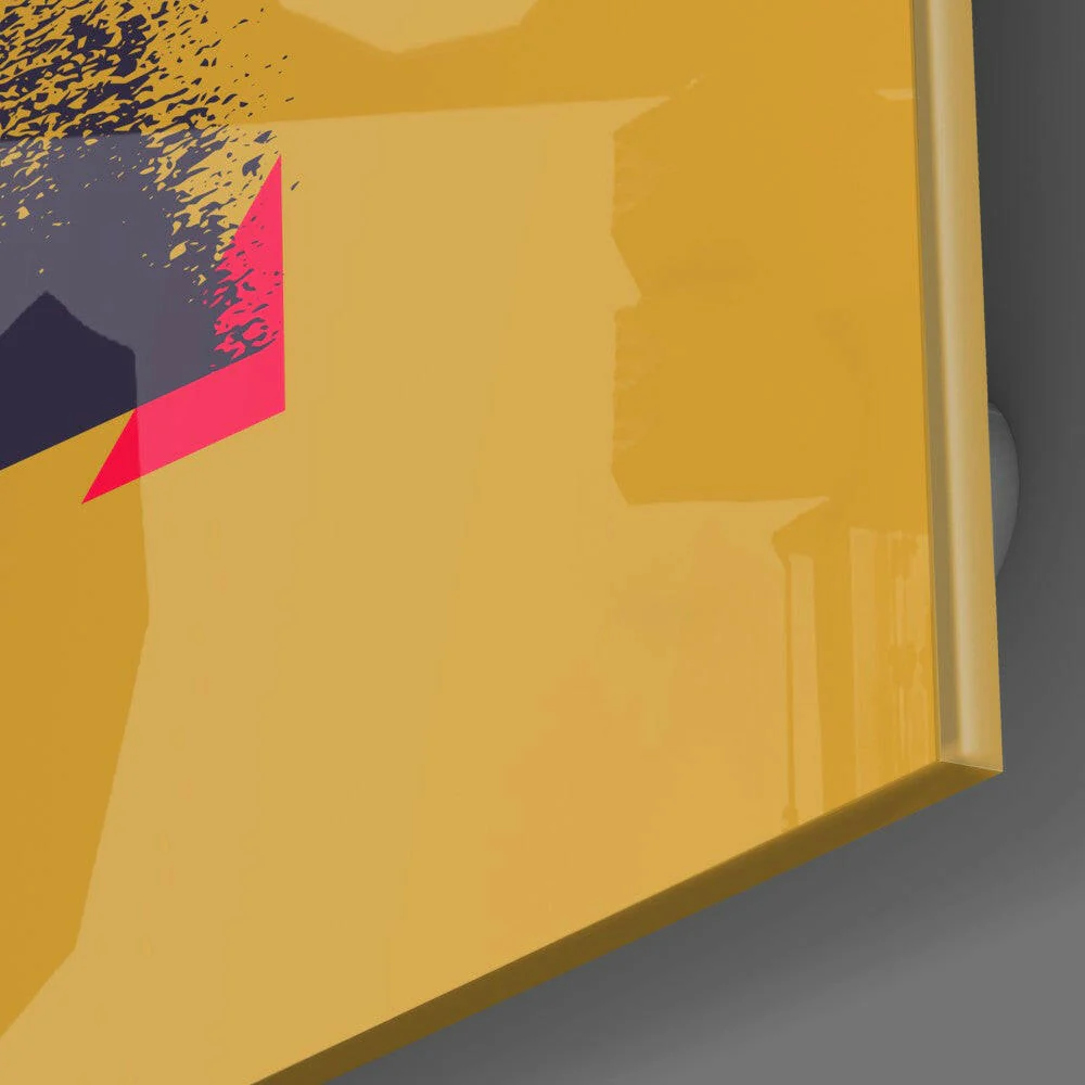 Moon Section Glass Wall Art - Image 3