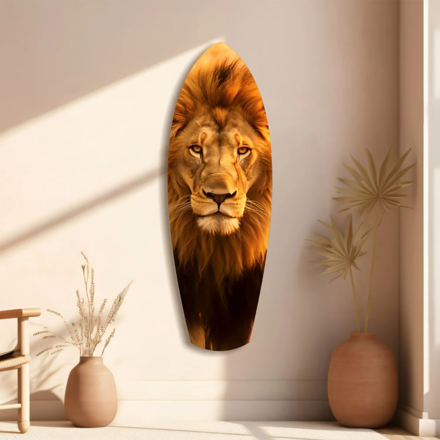 Mr Lion Glass Wall Art - Image 11