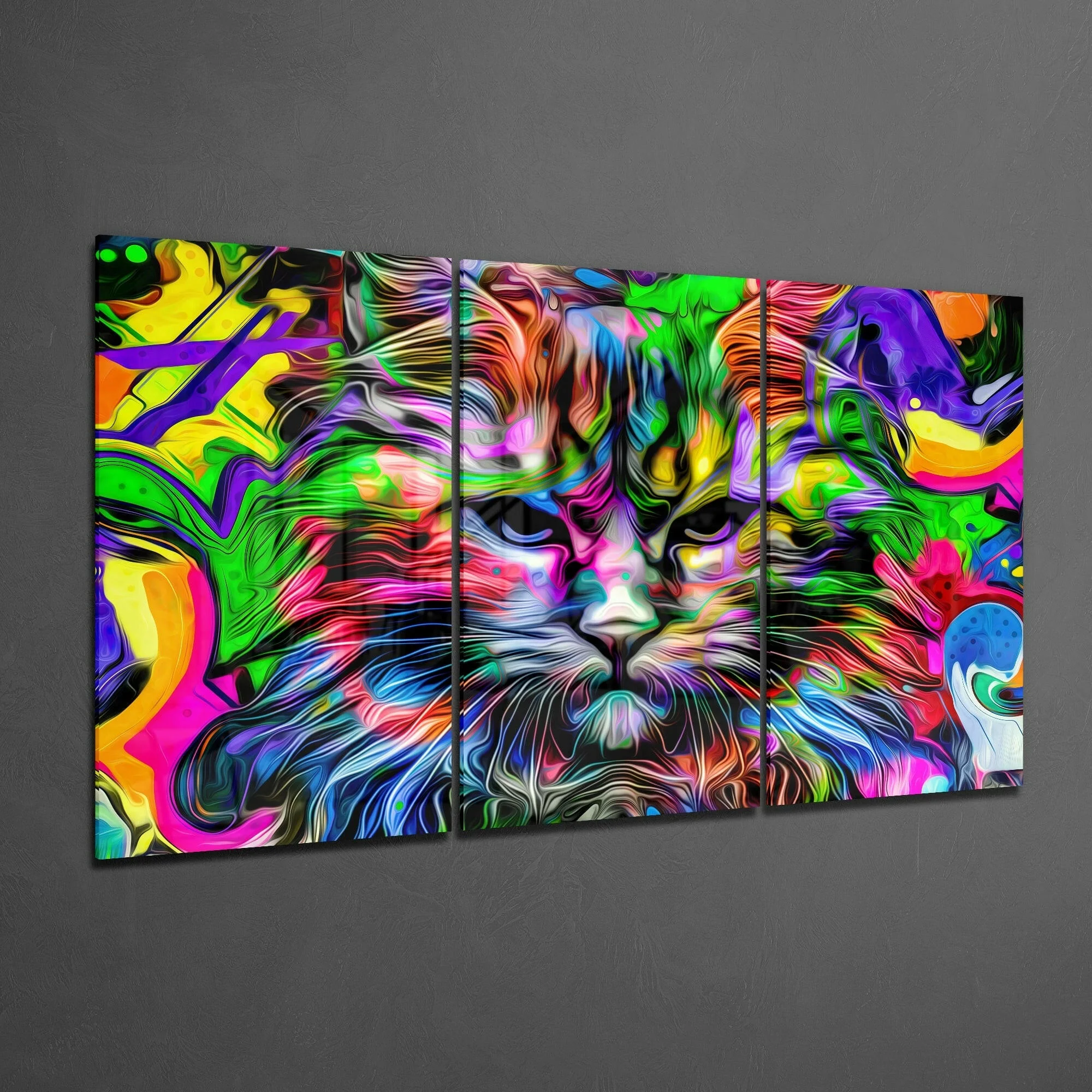Cat Glass Art - Image 2