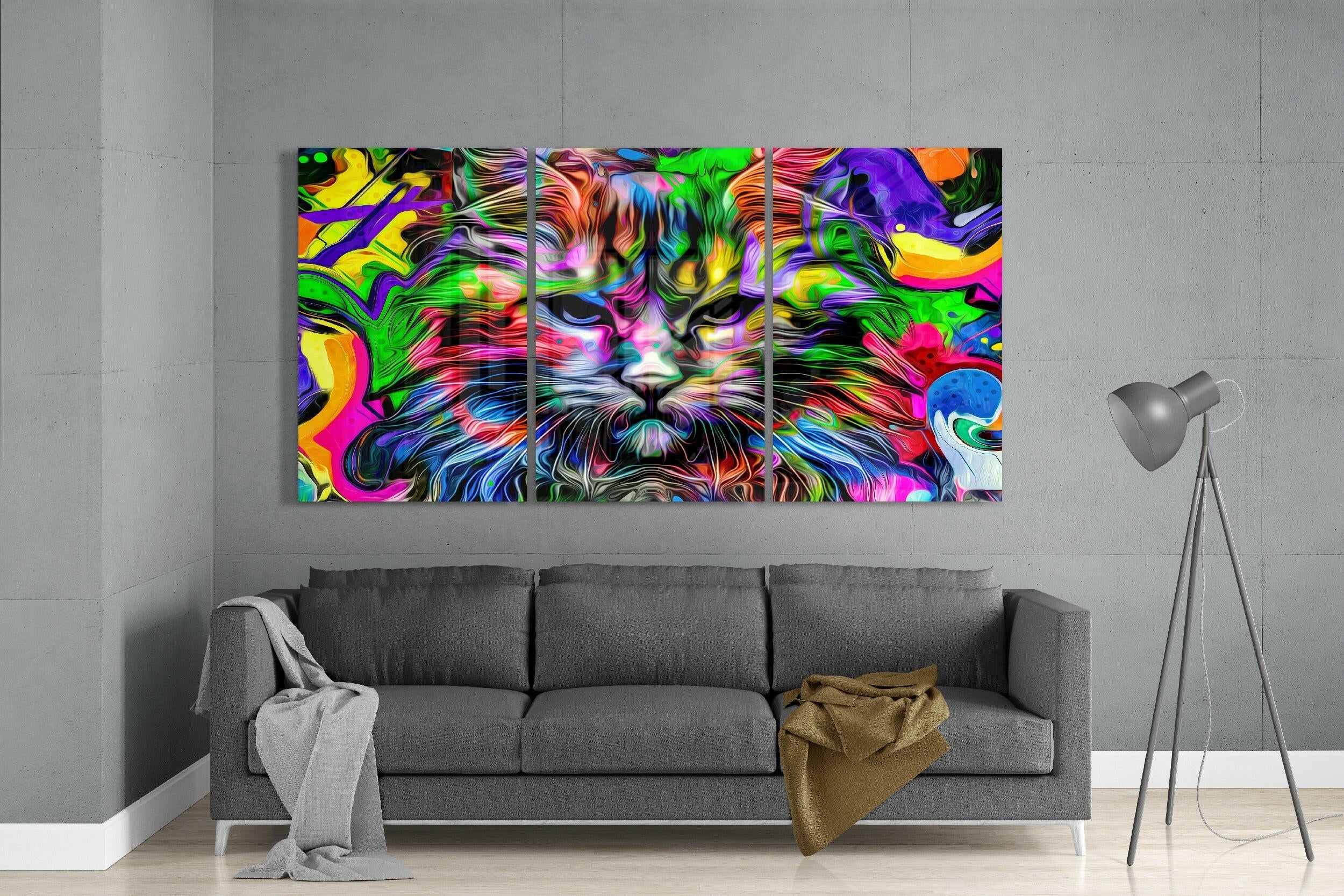 Cat Glass Art - Image 3