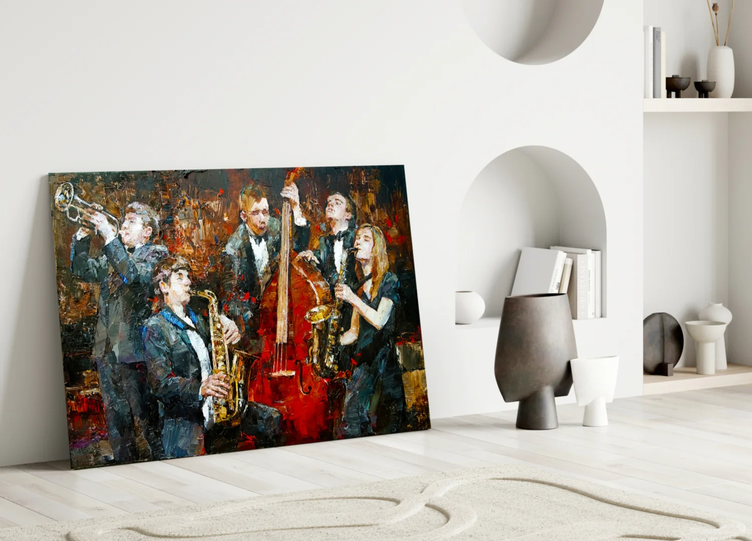 Music Group Glass Wall Art - Image 3