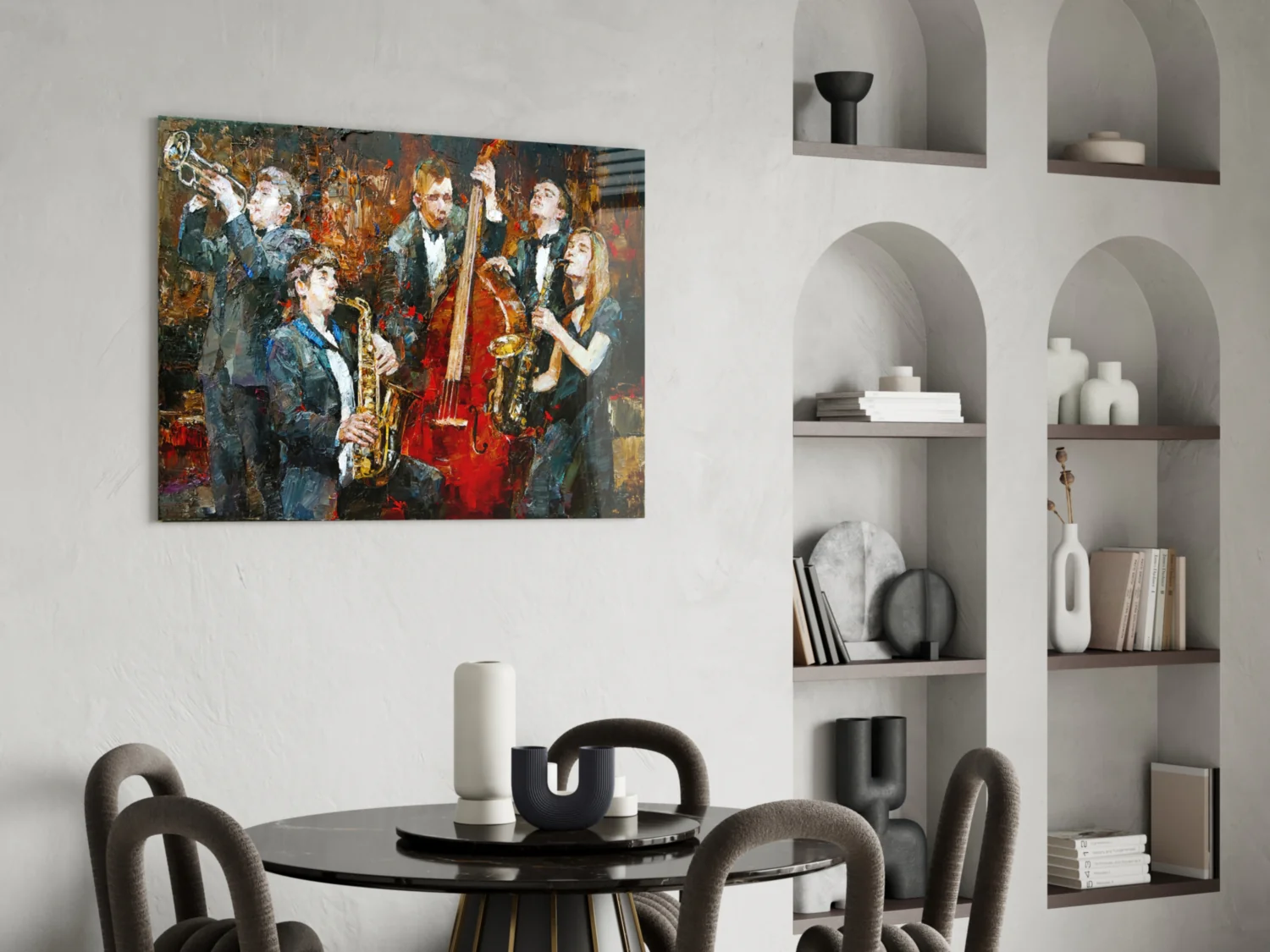 Music Group Glass Wall Art - Image 5