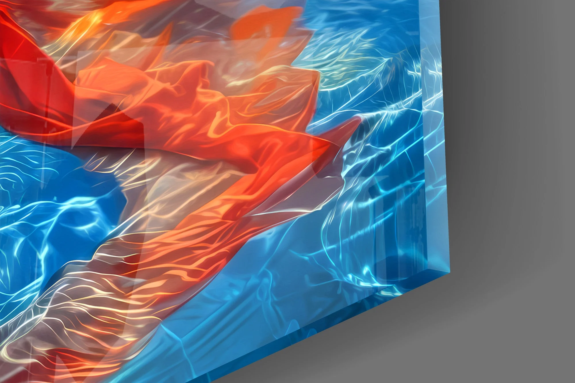 Mystic Creature Glass Wall Art - Image 3
