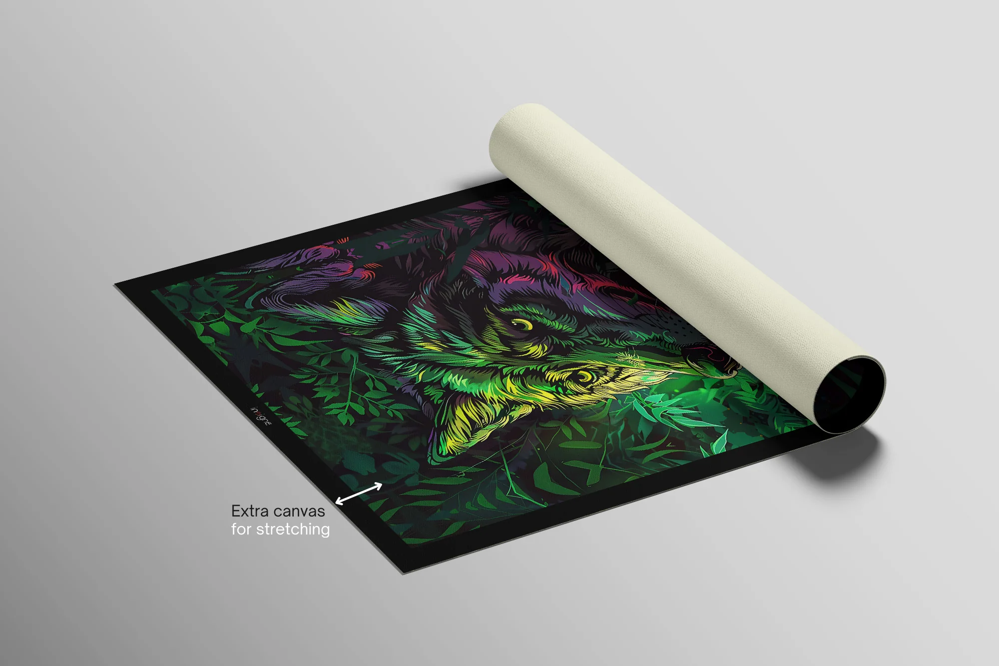 Neon Canopy Alpha — Haptic 3D Embossed + High-Gloss Lacquer Print - Image 10