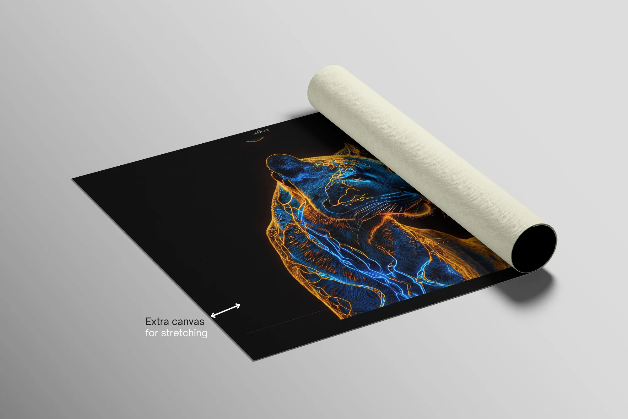 Neon Panther Pulse — 3D Haptic Embossed High-Gloss Luxury Wall Art - Image 12