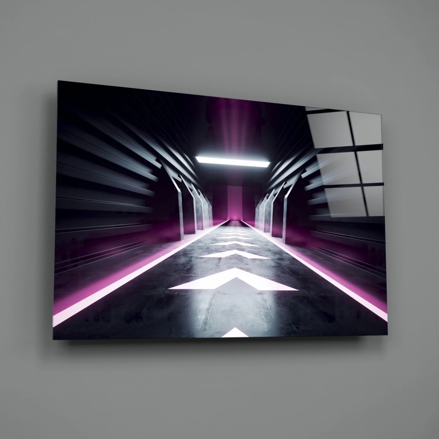 Neon Room Glass Wall Art - Image 3