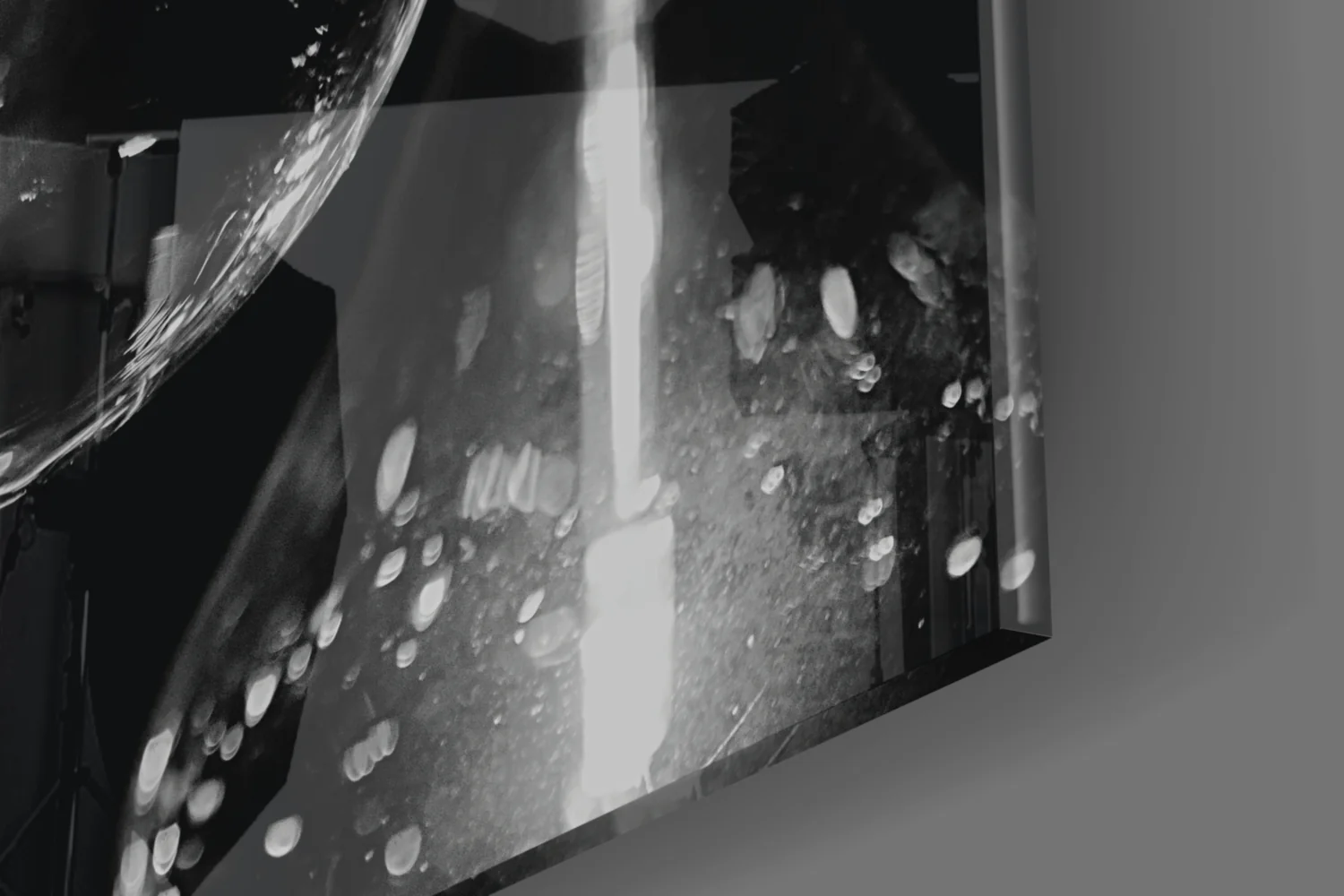 Never Give Up Glass Wall Art - Image 7