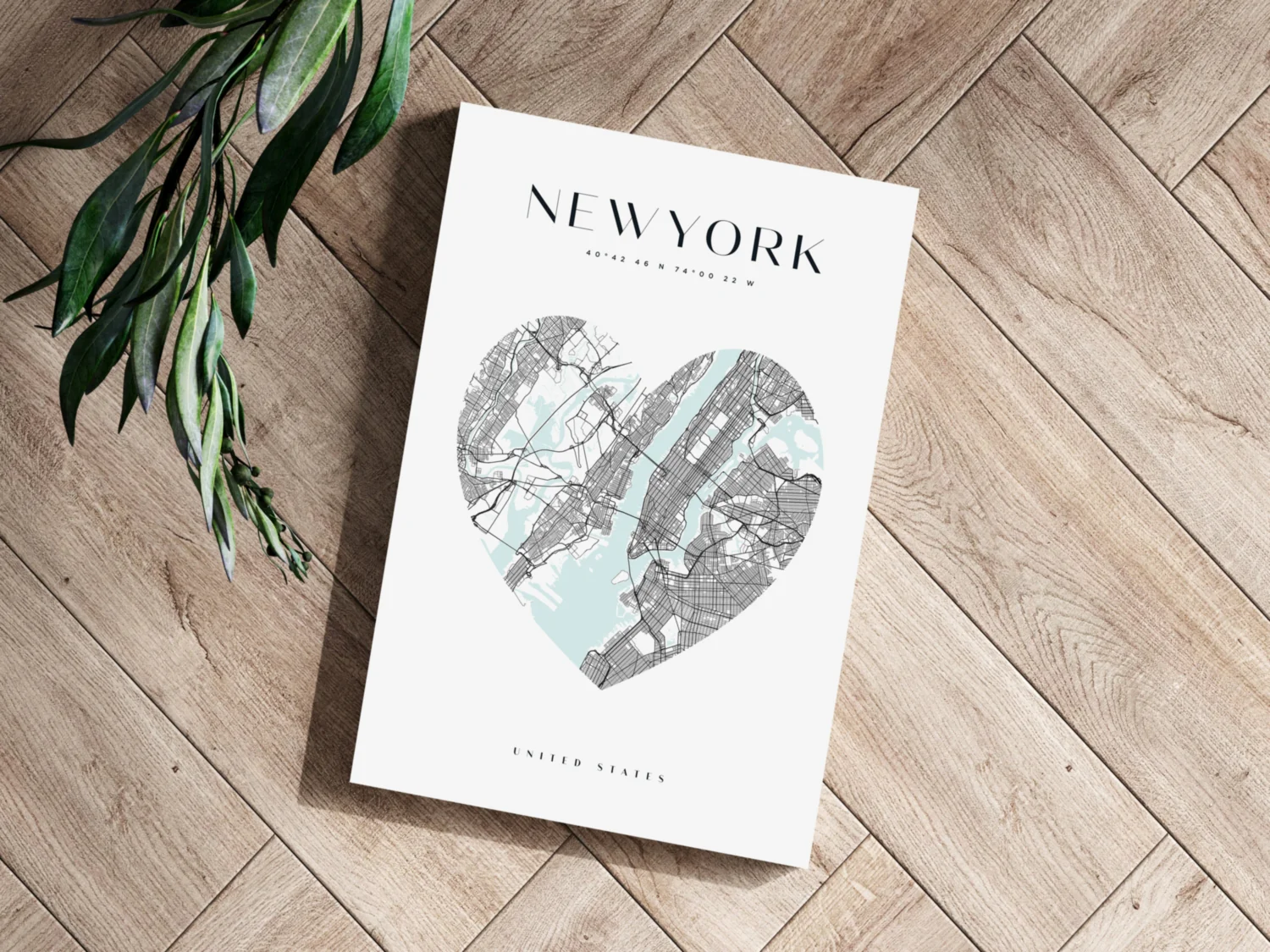 New York V1 Aluminum Print - Image 3