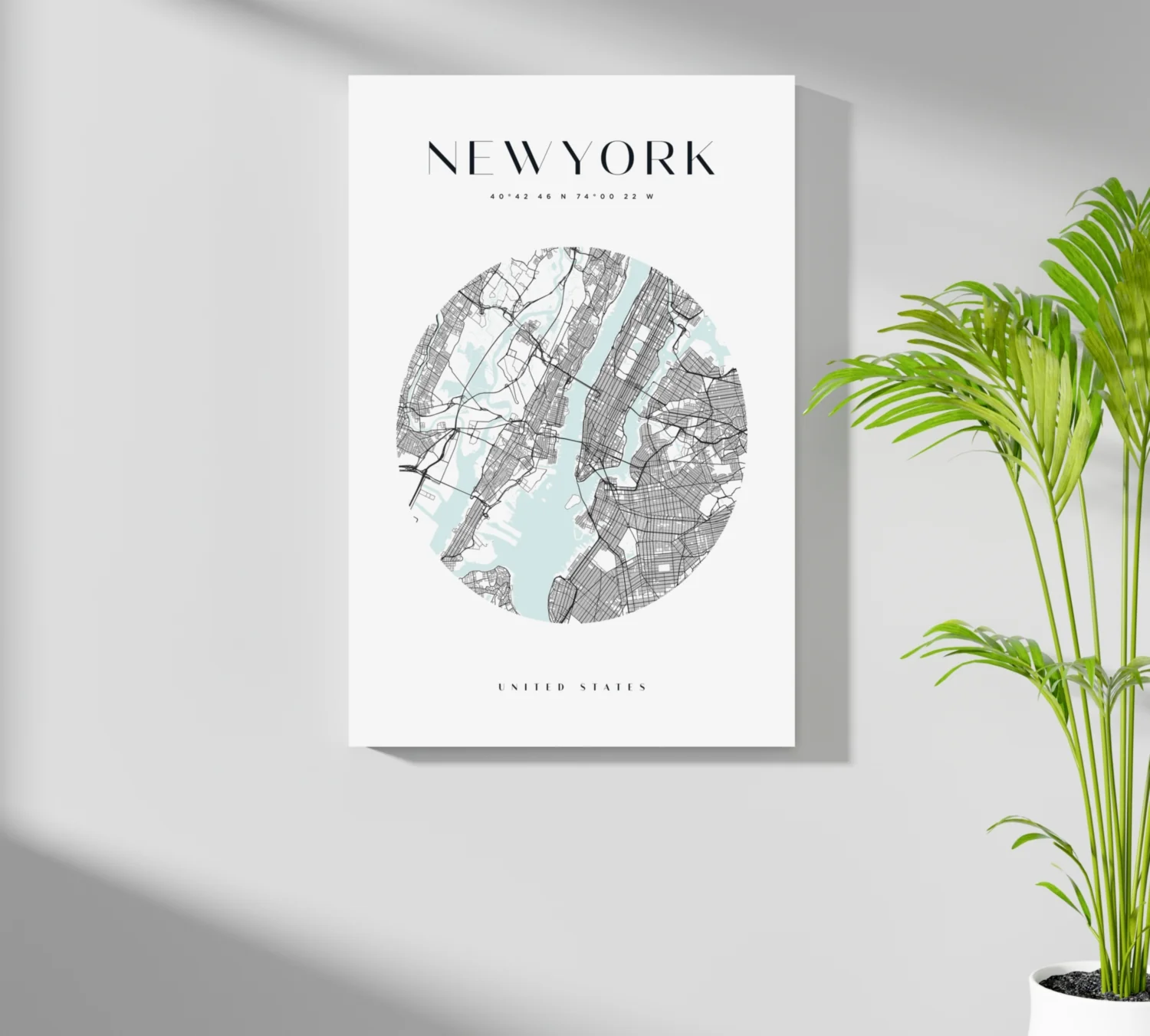 New York V2 Aluminum Print - Image 7