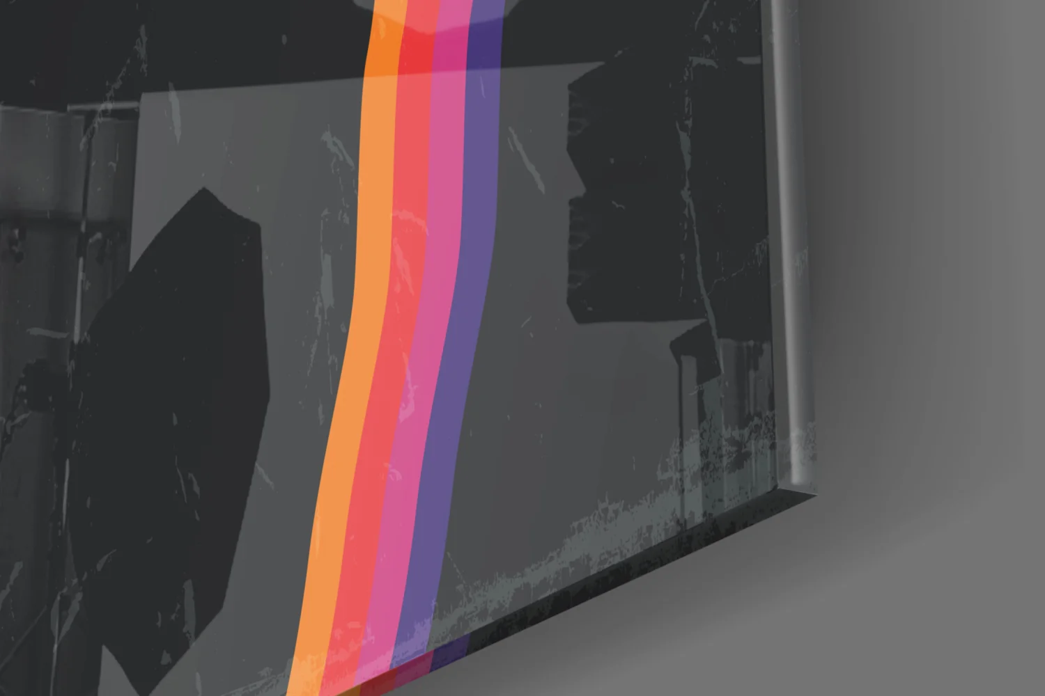 Night Filter Glass Wall Art - Image 7
