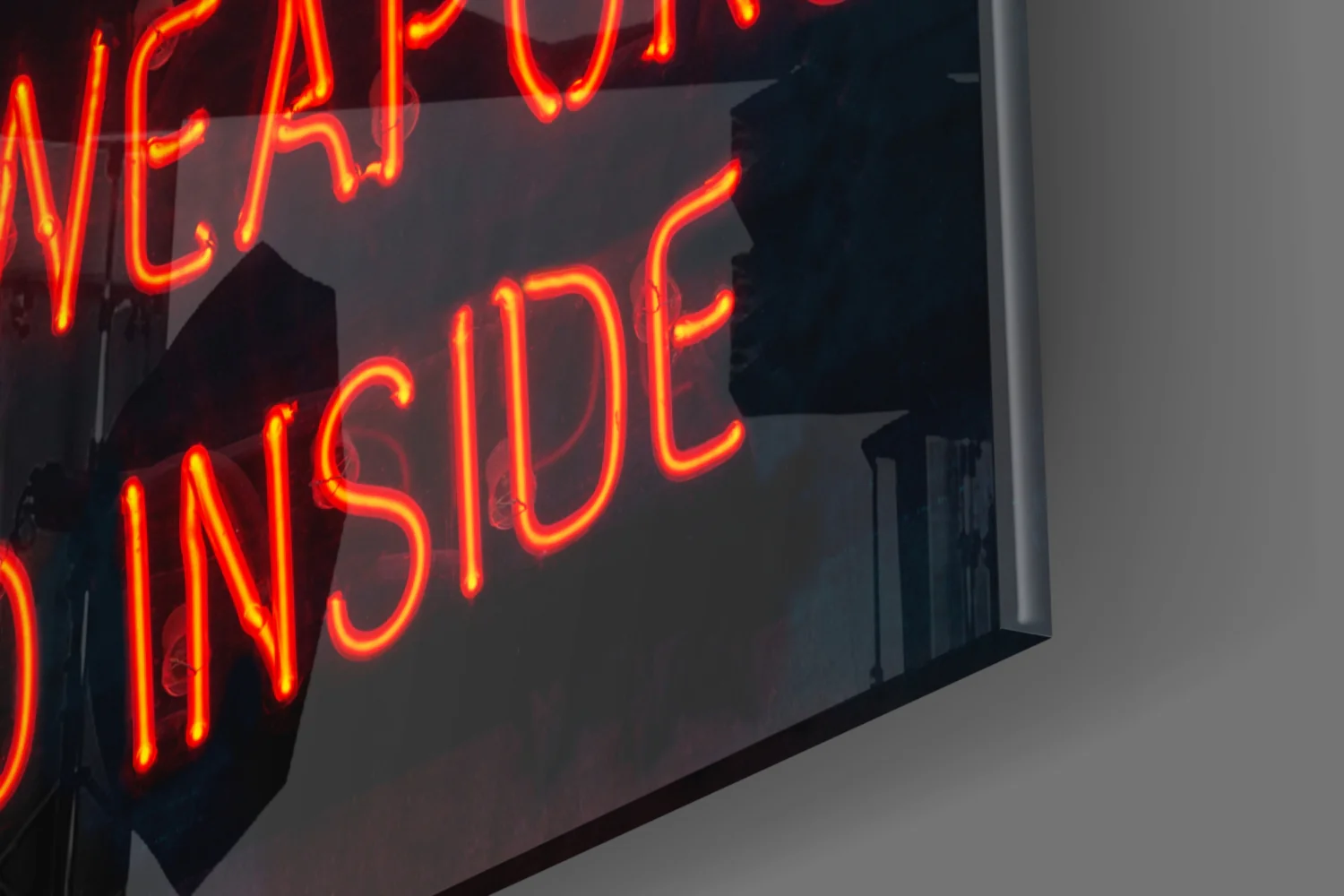 “No drugs” Glass Wall Art - Image 7
