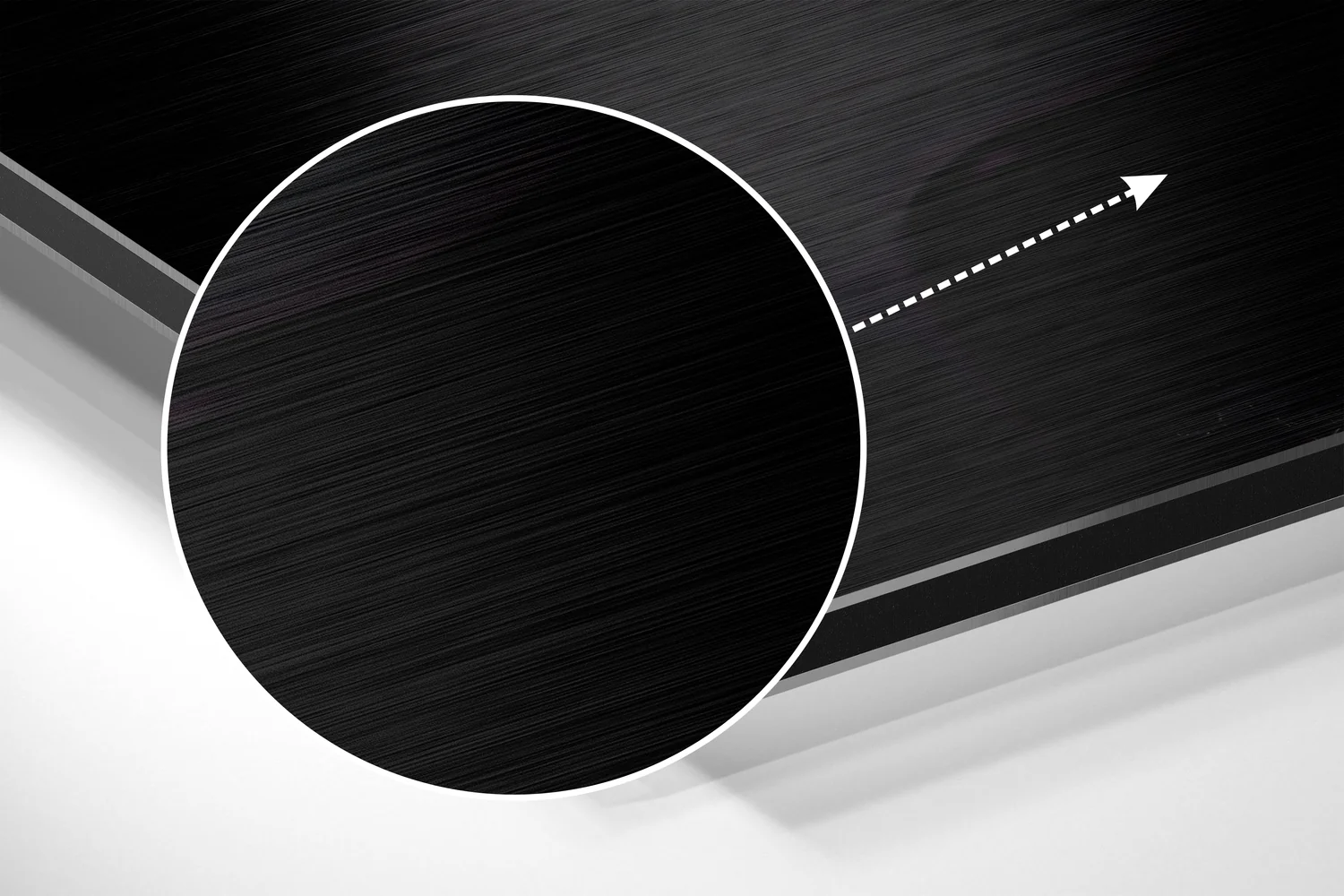 Noble Stance Brushed Aluminium Dibond Wall Art - Image 3