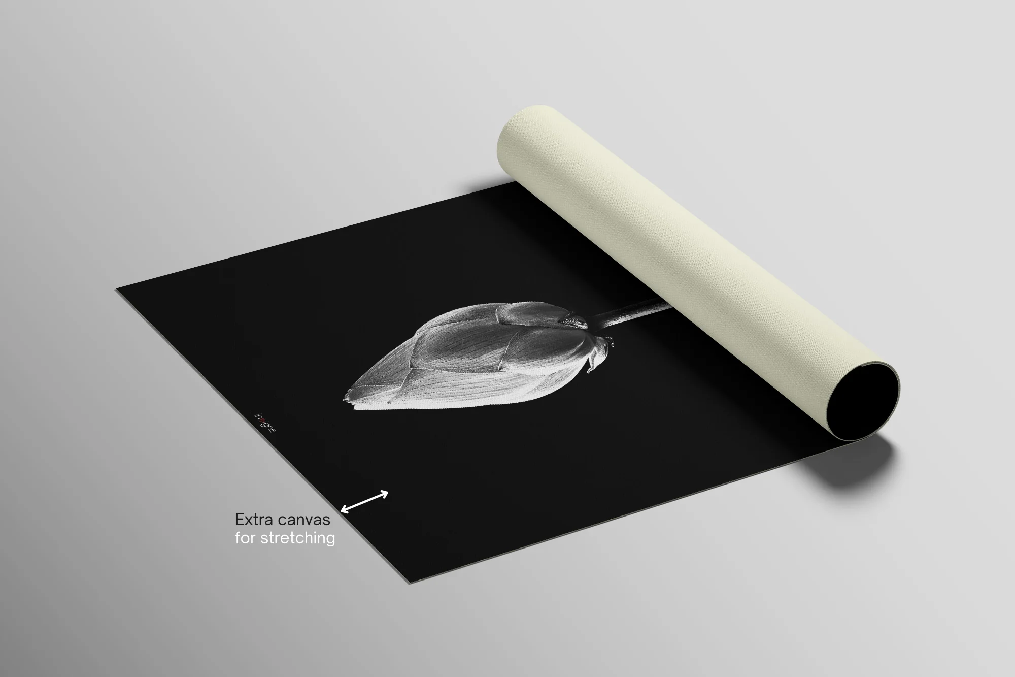 Noir Bloom Radiance — Haptic 3D Embossed + High-Gloss Lacquer Print - Image 7