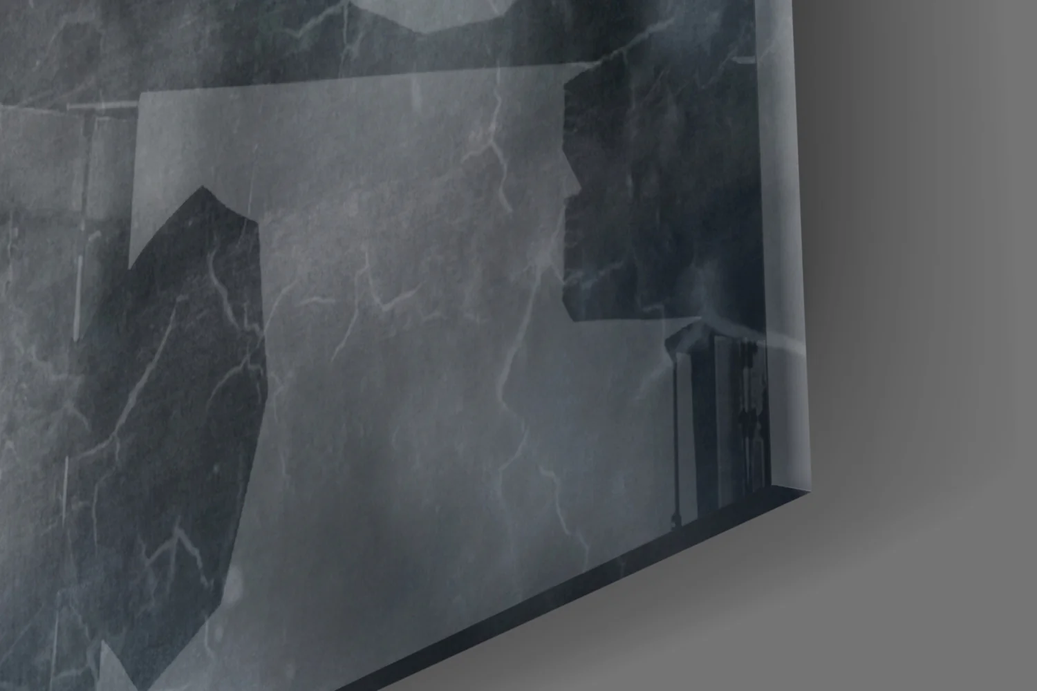 Nordic Husky Profile Glass Wall Art - Image 7