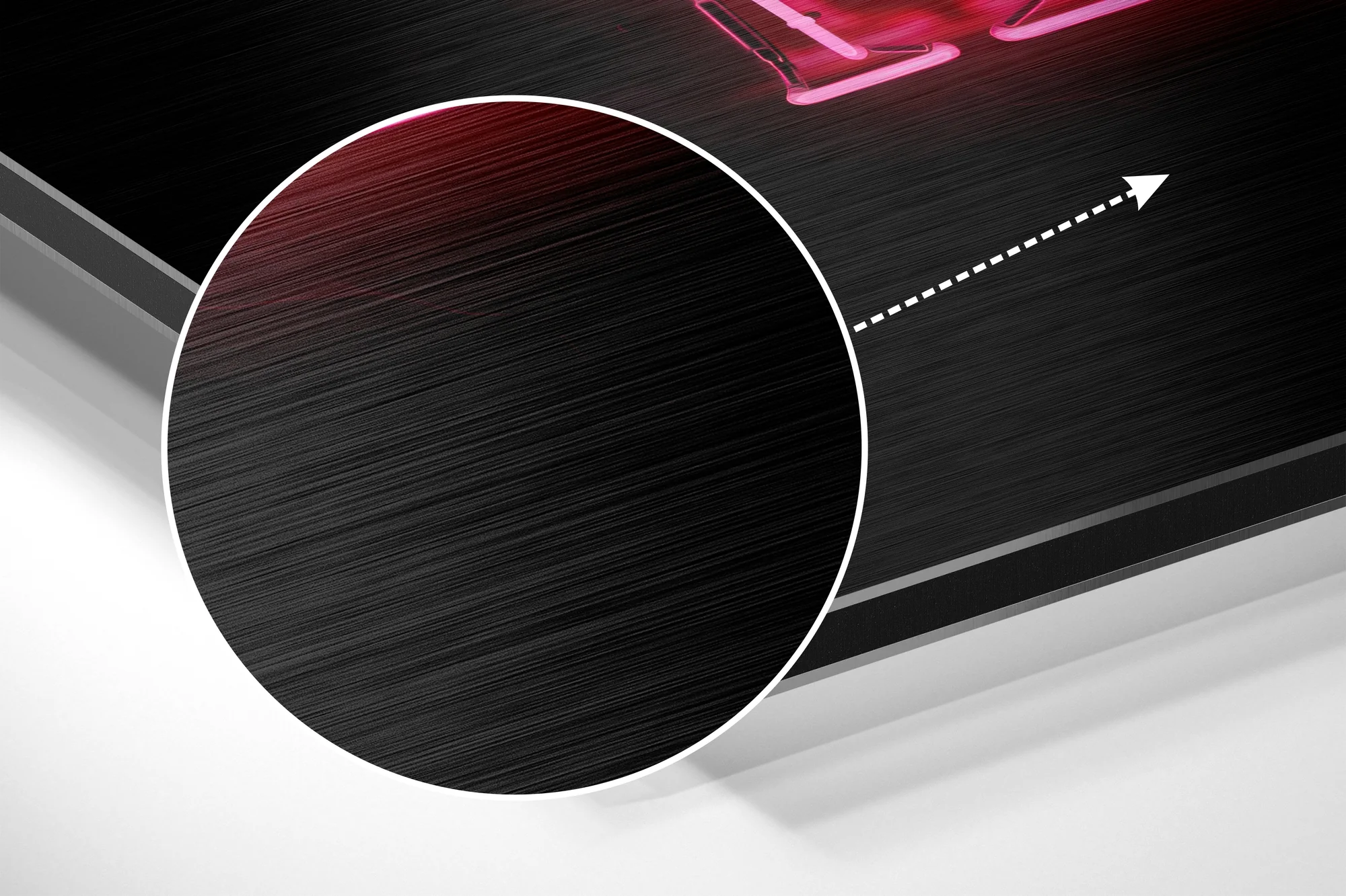 Now Brushed Aluminium Dibond Wall Art - Image 3