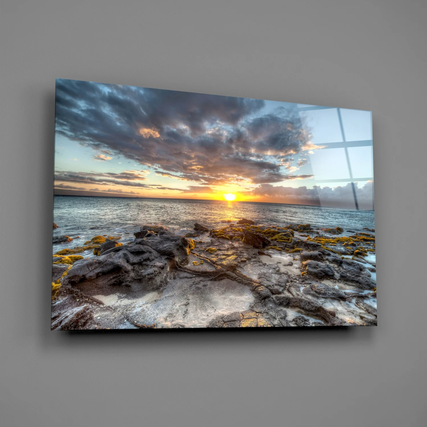 Sea View Glass Wall Art - Image 3