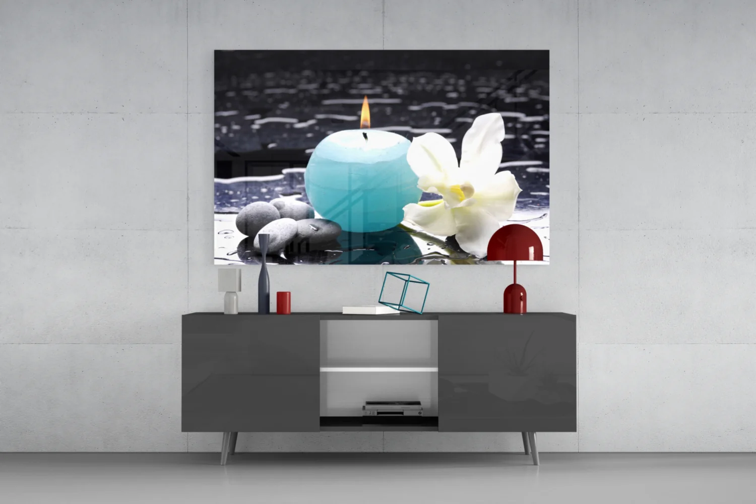 Candle Glass Wall Art - Image 9
