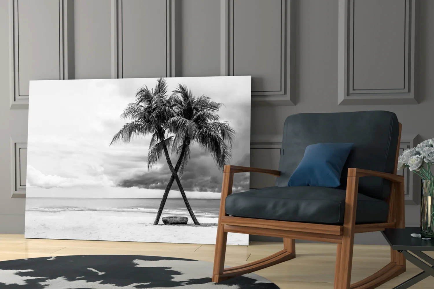 Palm Trees Glass Wall Art - Image 7