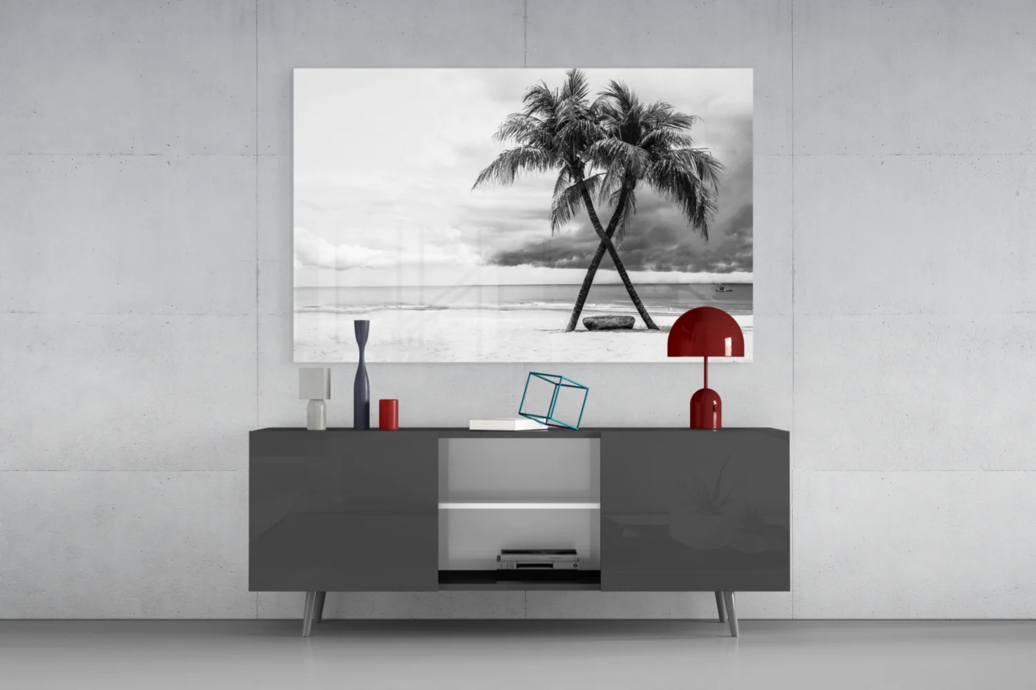 Palm Trees Glass Wall Art - Image 9