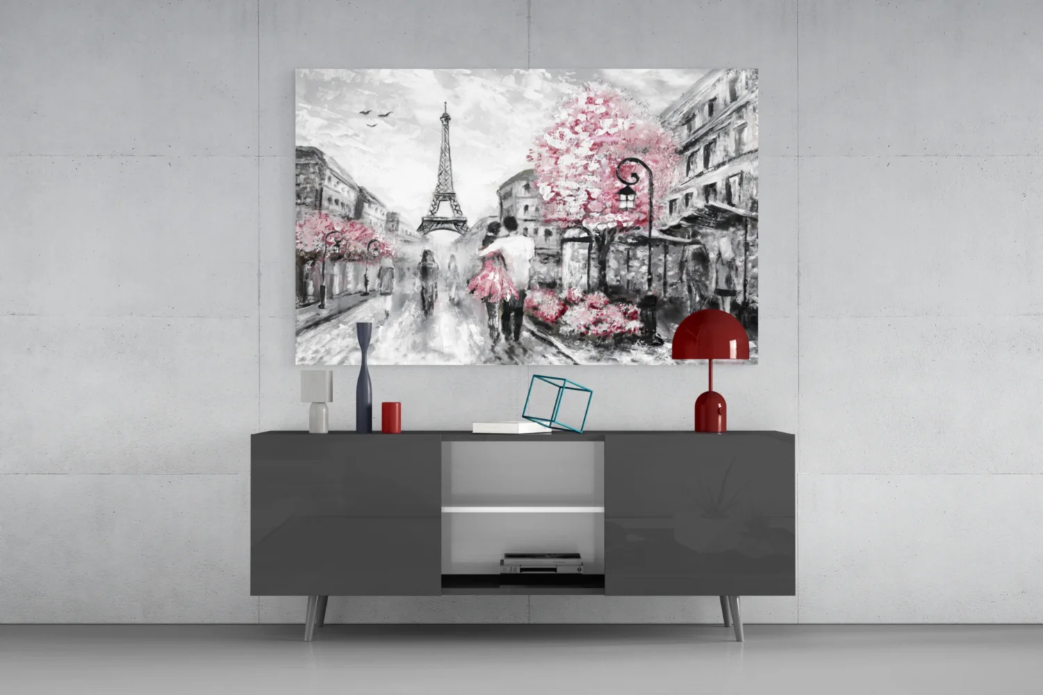 Paris Glass Wall Art - Image 9