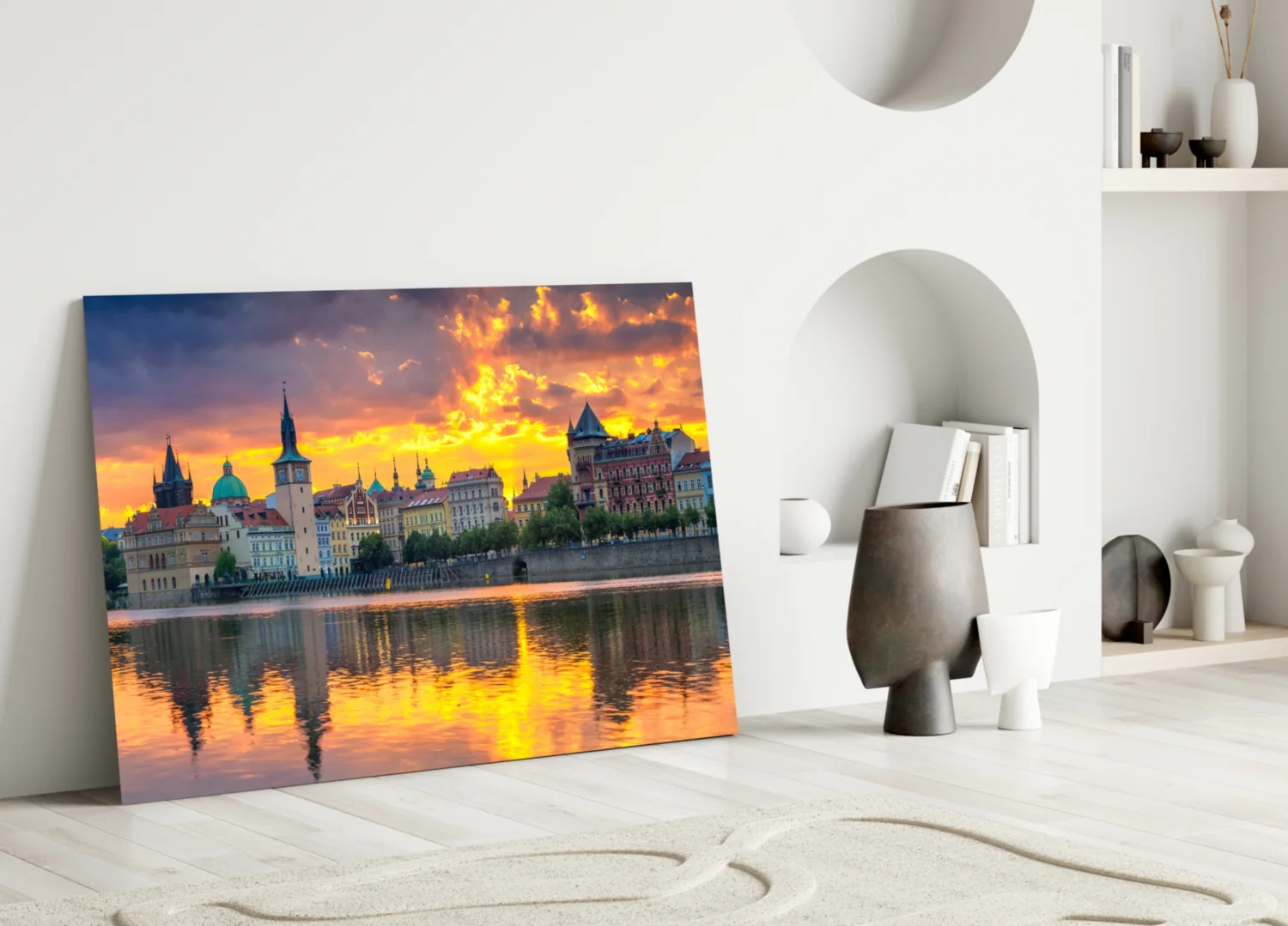 Prague Glass Wall Art - Image 4