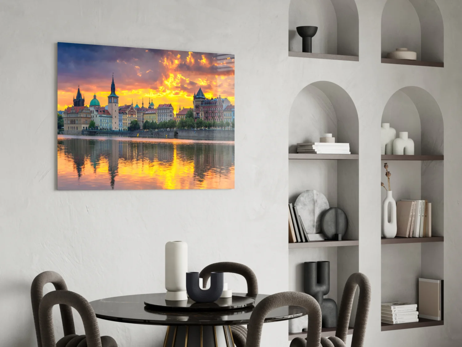 Prague Glass Wall Art - Image 6