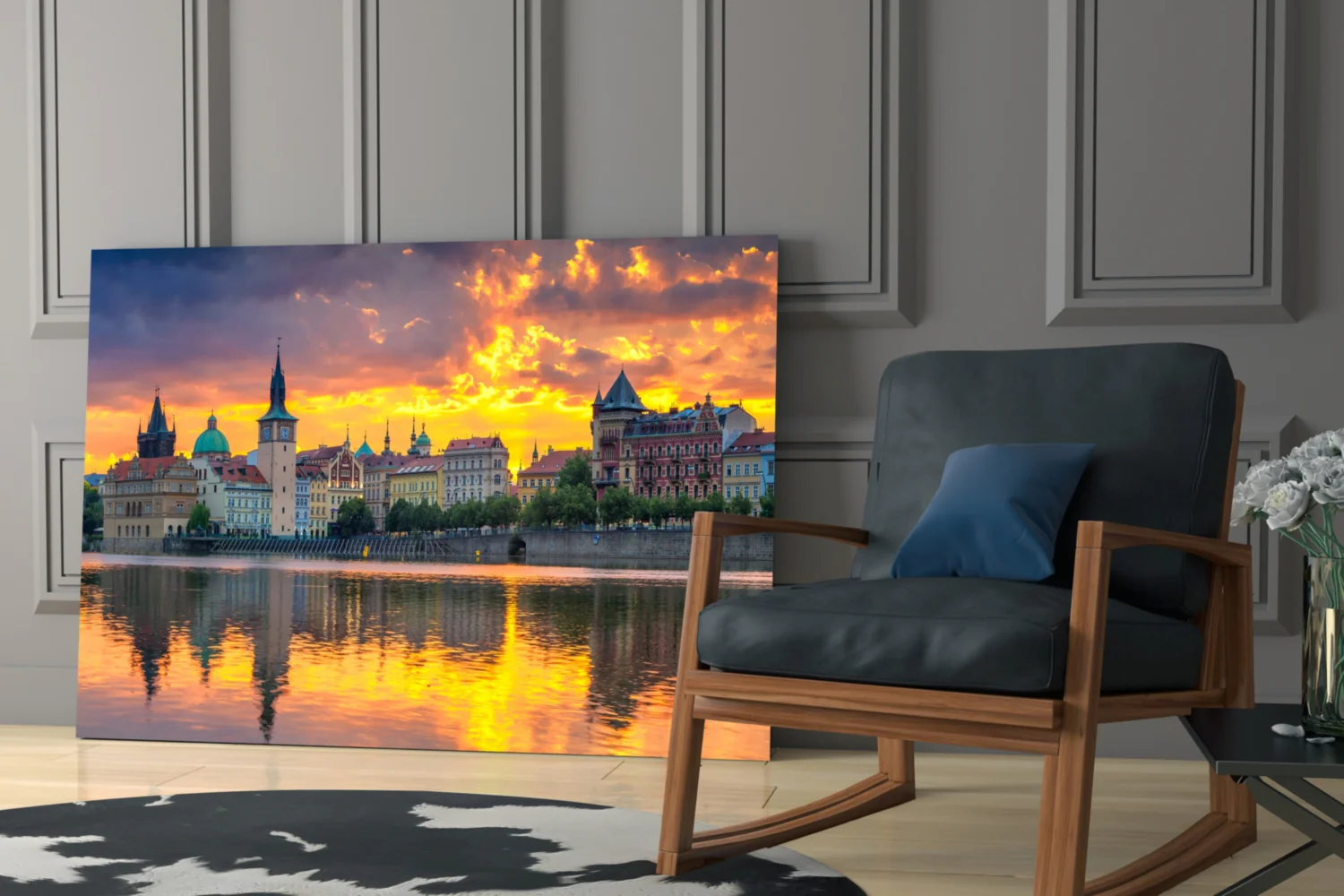 Prague Glass Wall Art - Image 7