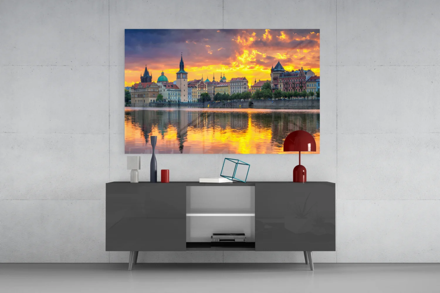 Prague Glass Wall Art - Image 9