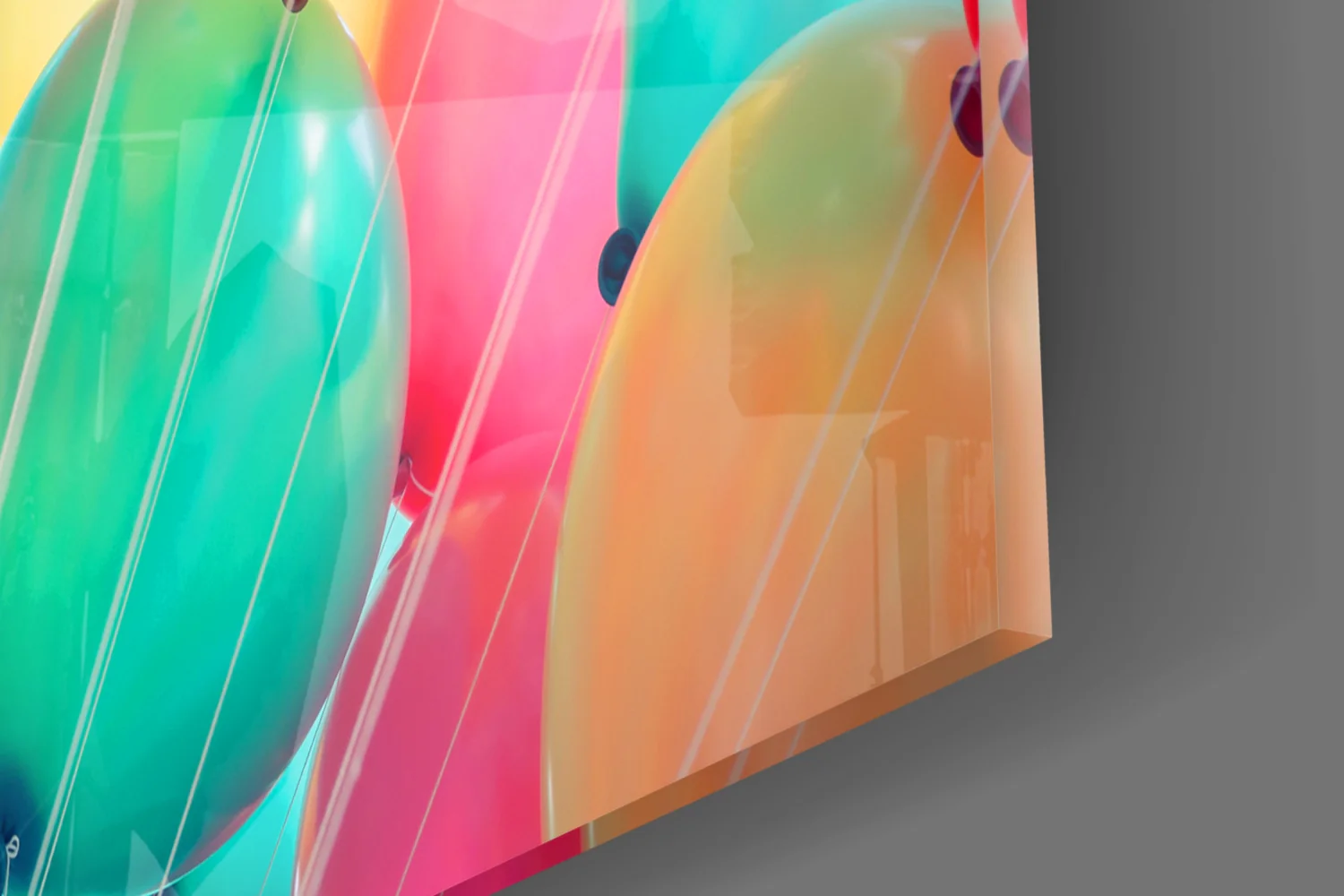 Balloons Glass Wall Art - Image 8